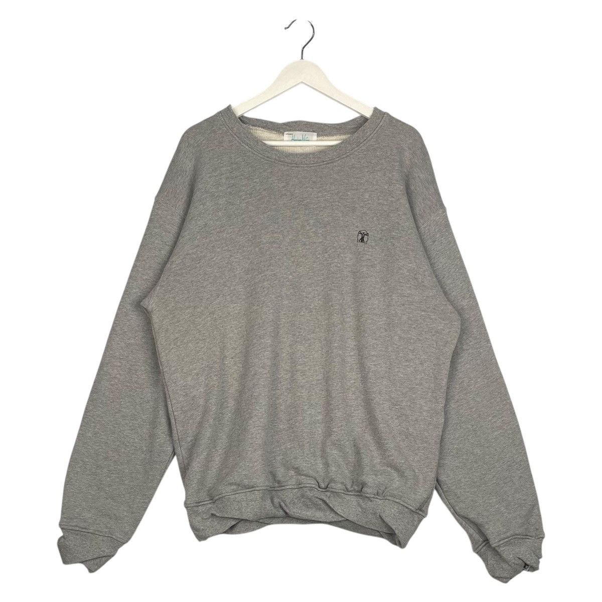 Hombre Nino × Vintage Vintage Hombre Nino Embroidered Crewneck Sweatshirt Gray Size US M / EU 48-50 / 2 - 1 Thumbnail