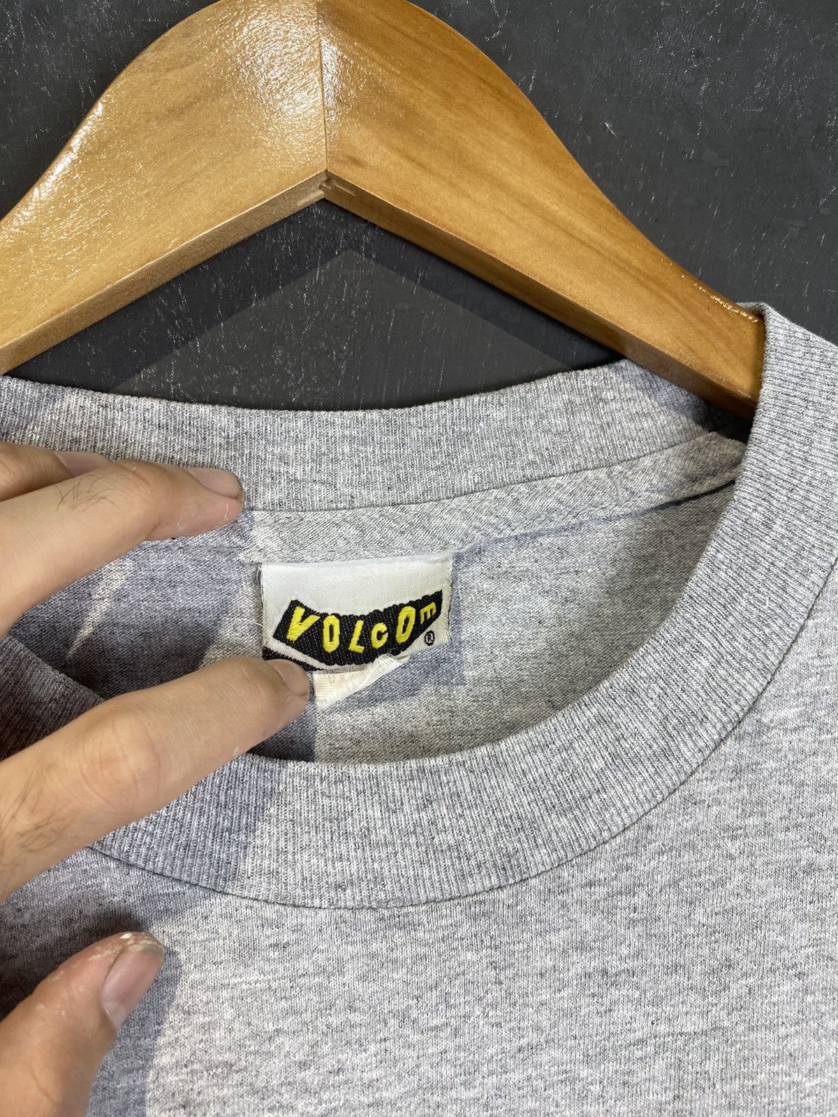 Shorty's Skateboards × Vintage × Volcom Rare Late 90s Volcom Skateboard Crayon Tee Size US L / EU 52-54 / 3 - 5 Thumbnail