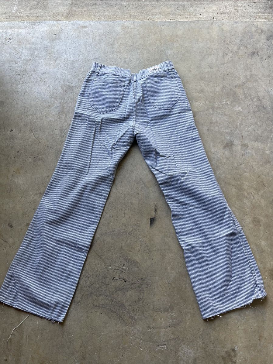 Vintage Seattle Blues Vintage Flared Jeans Size US 33 - 5 Thumbnail