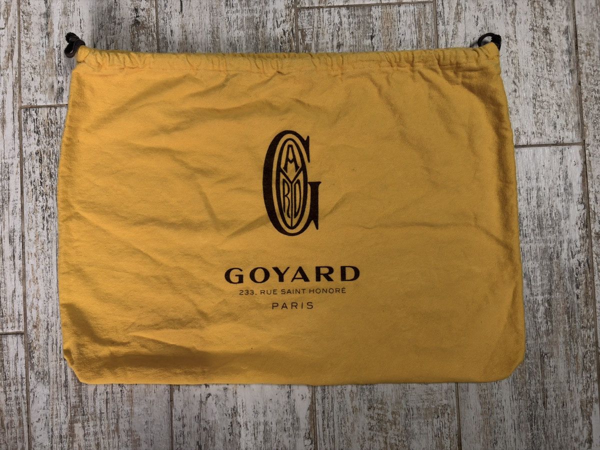 Goyard Large Authentic Goyard Yellow Dust Bag (48x35 cm) Size ONE SIZE - 1 Thumbnail
