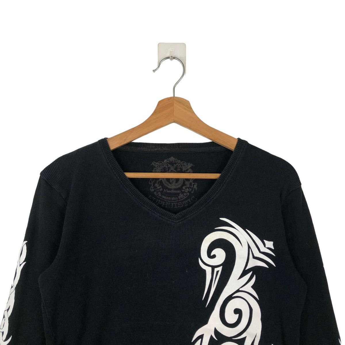 Japanese Brand 🔥RARE CHROME HEARTS INSPIRE LONG SLEEVE T-SHIRT EUPHUISTIC Size US M / EU 48-50 / 2 - 2 Thumbnail