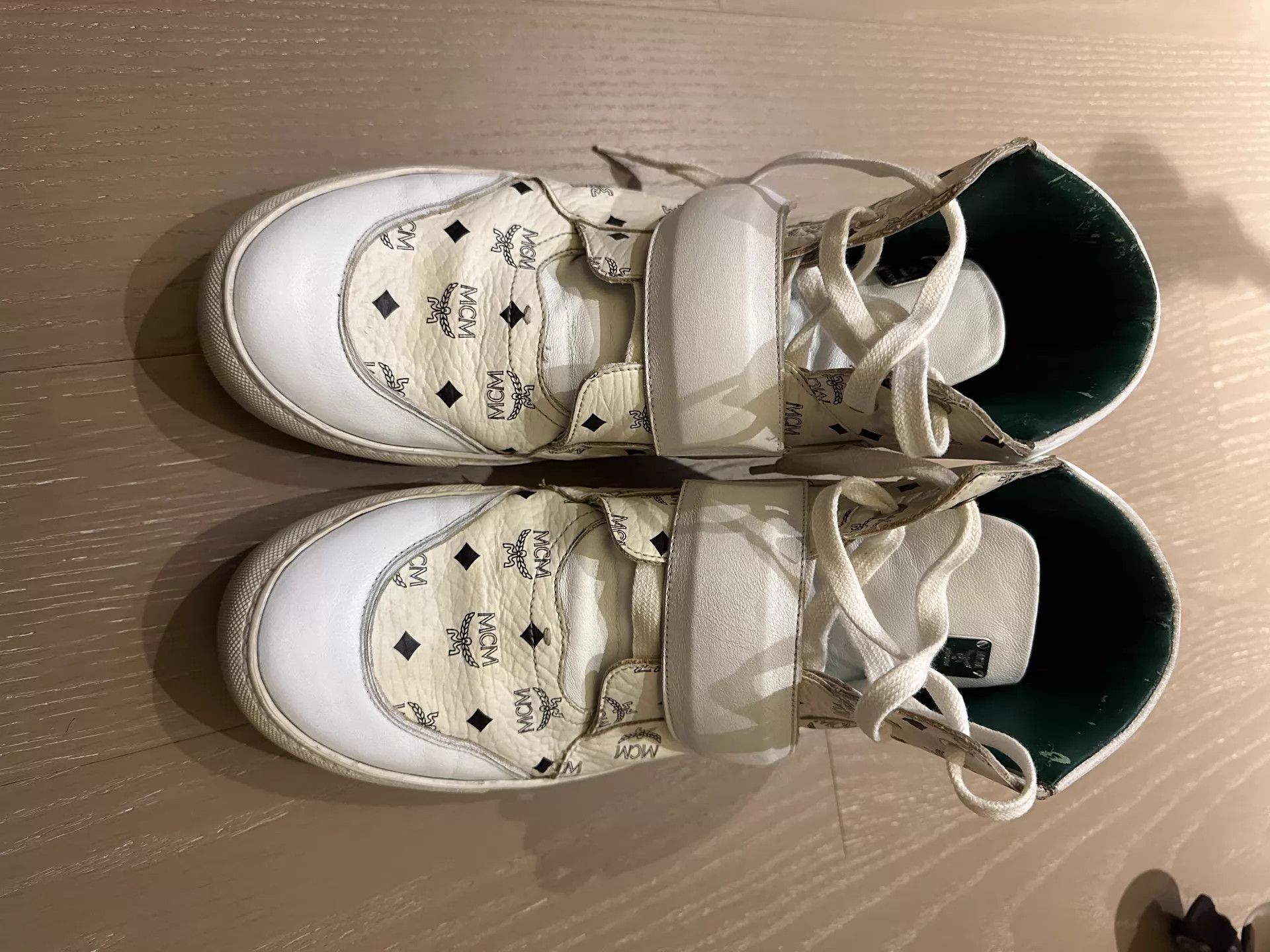 MCM MCM Vintage Eagle Logo Large Velcro Skate Sneakers 43 Size US 10 / EU 43 - 3 Thumbnail