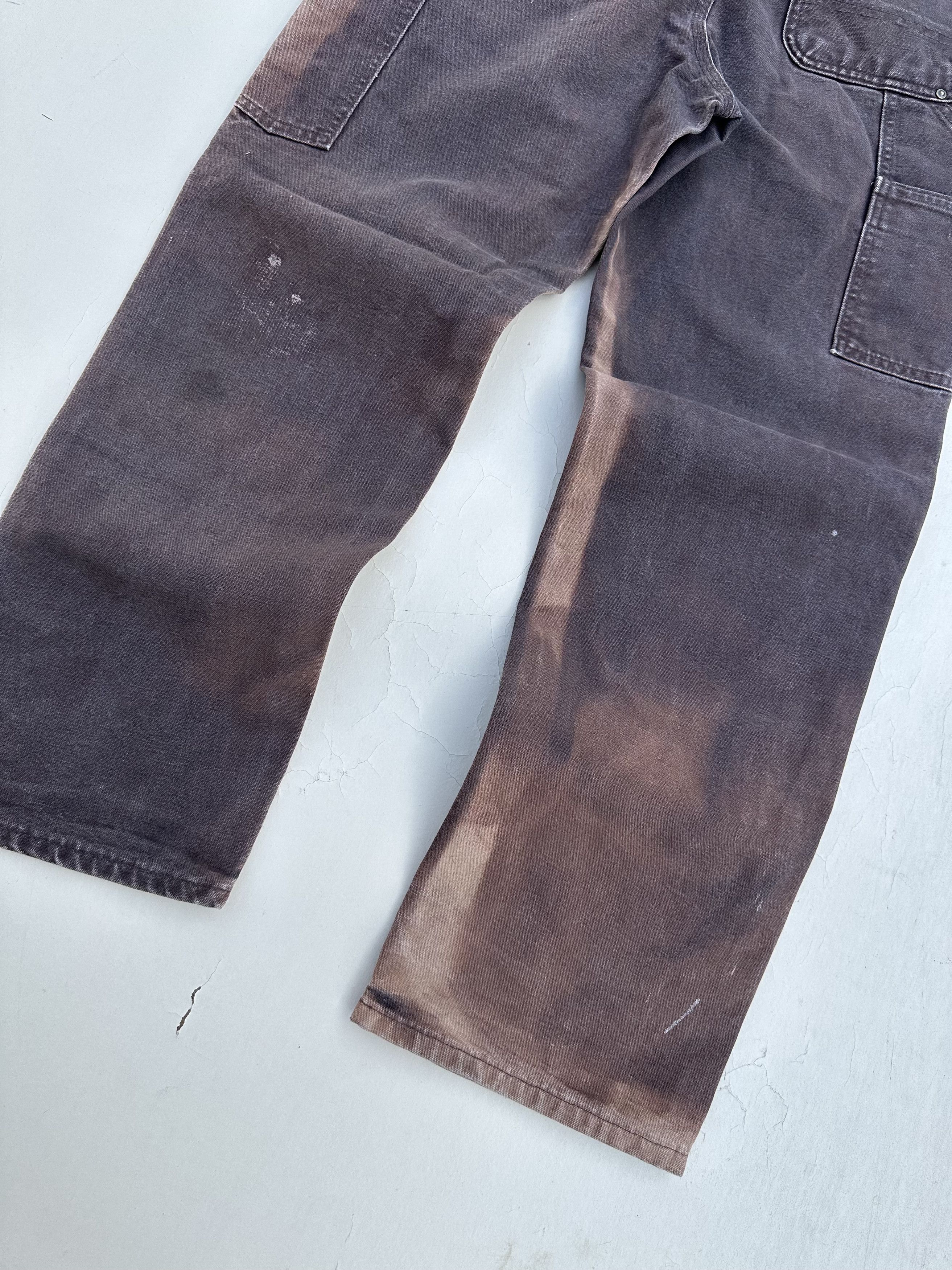 Carhartt Vintage faded browns Carhartt double knee Size US 29 - 6 Thumbnail