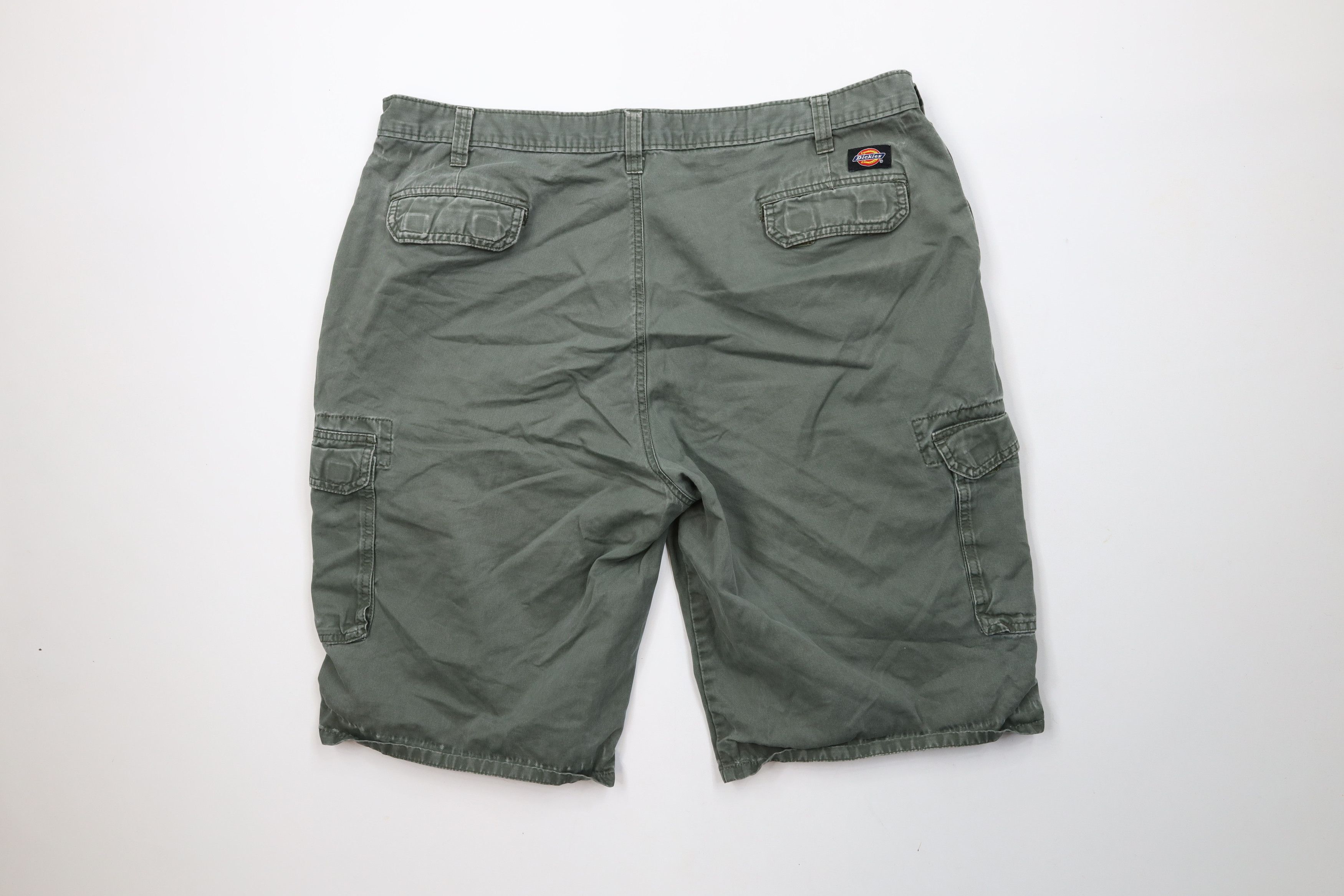 Dickies × Vintage Vintage Dickies Relaxed Fit Cargo Shorts Green Cotton Size US 40 / EU 56 - 10 Thumbnail