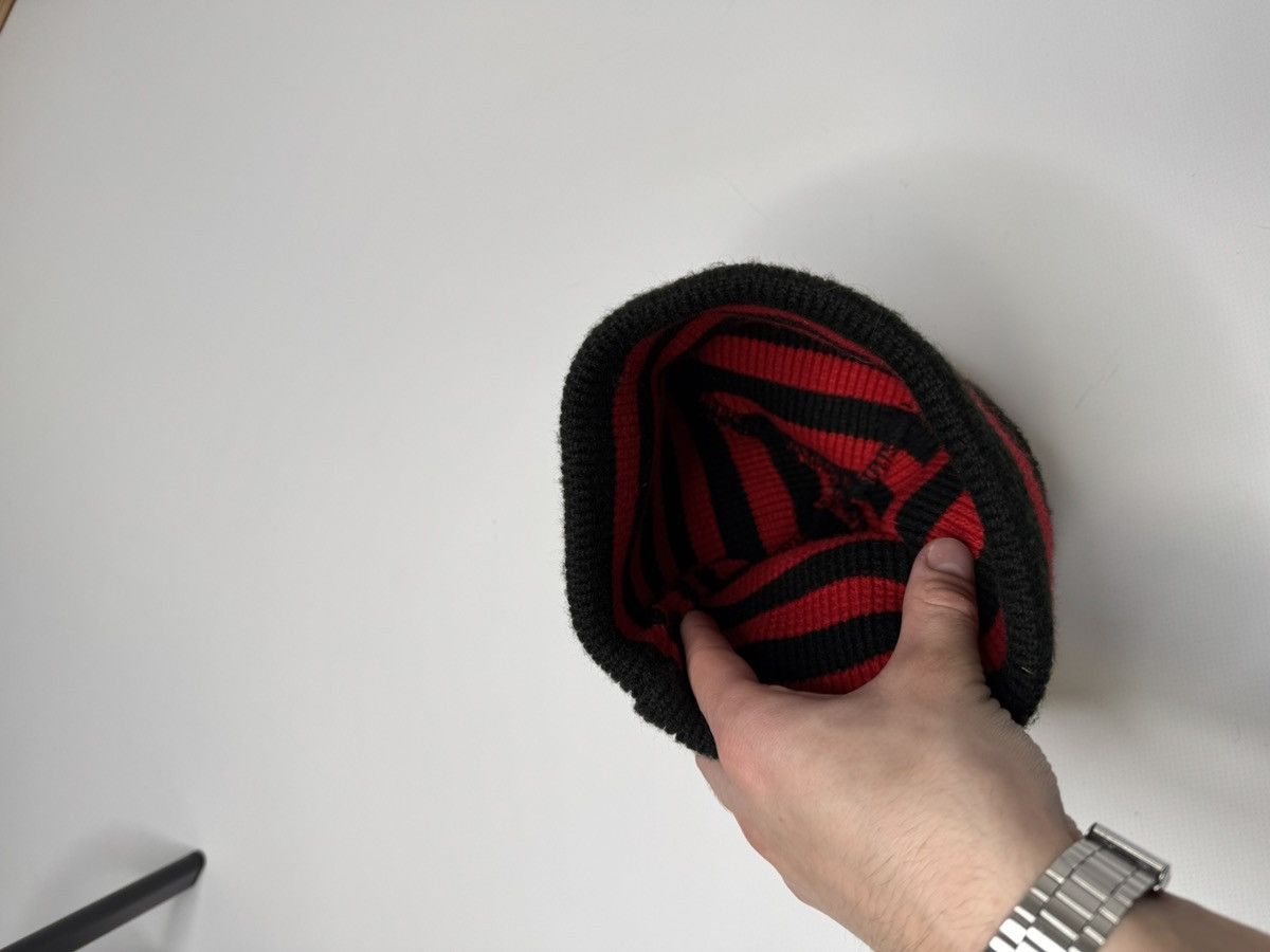 Vintage Vintage avant garde striped hat cap y2k if6was9 lgb skater Size ONE SIZE - 4 Thumbnail