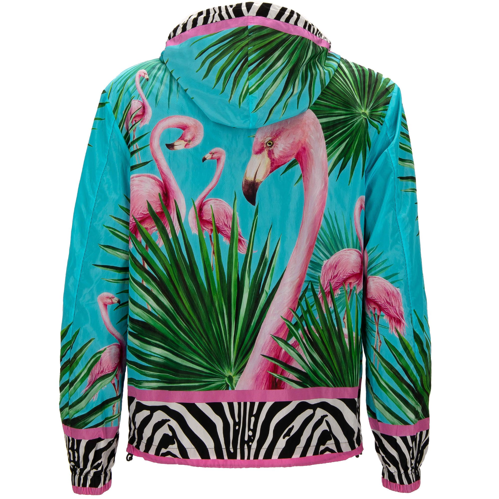 Dolce & Gabbana o1y0125 Hooded Bomber Jacket in Multicolor Size US M / EU 48-50 / 2 - 2 Thumbnail