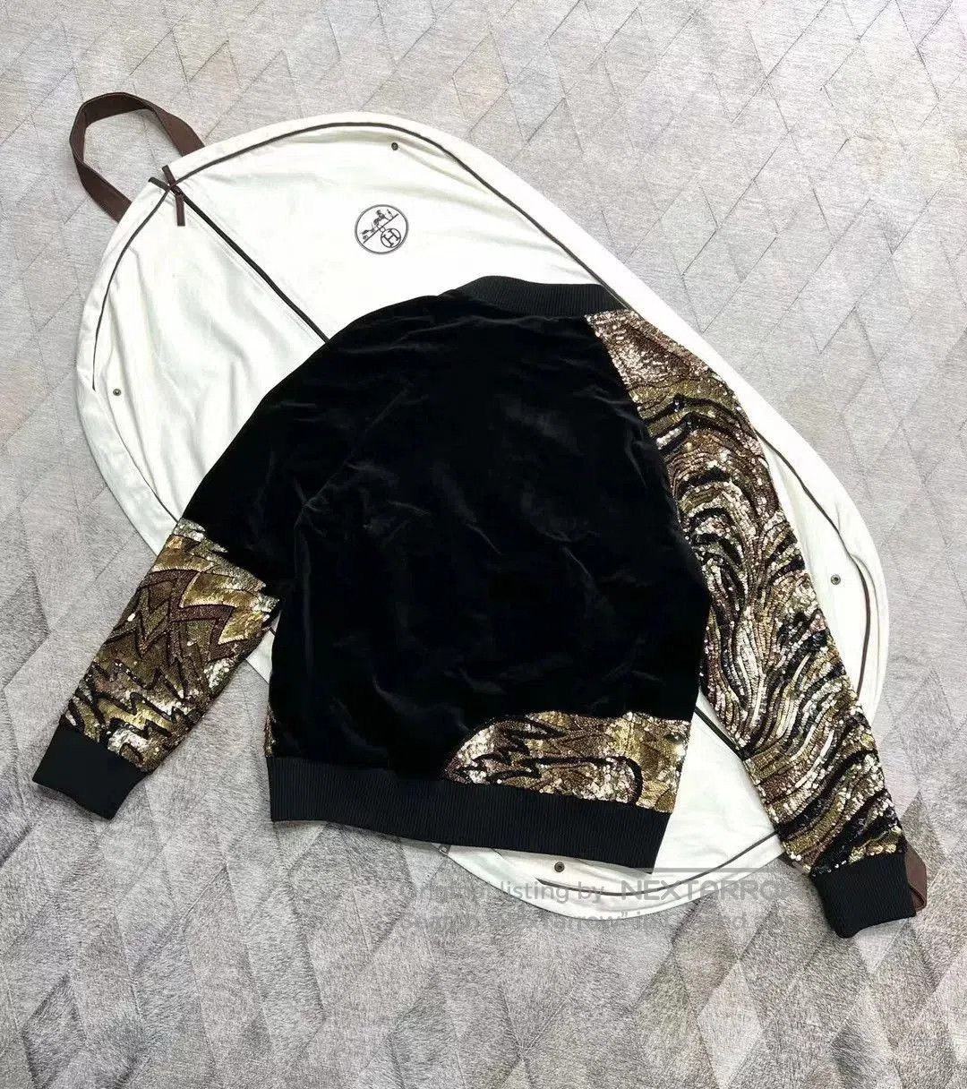 Balmain Balmain Tiger Jacket with Scale Beads. Size US M / EU 48-50 / 2 - 6 Thumbnail