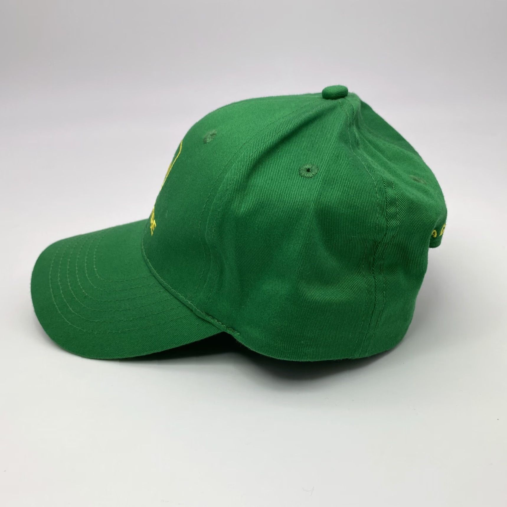 John Deere CARY FRANCIS JOHN DEERE LOGO BASEBALL CAP HAT ADJUSTABLE GREEN FARMING TRACTOR MEN'S Size ONE SIZE - 3 Thumbnail