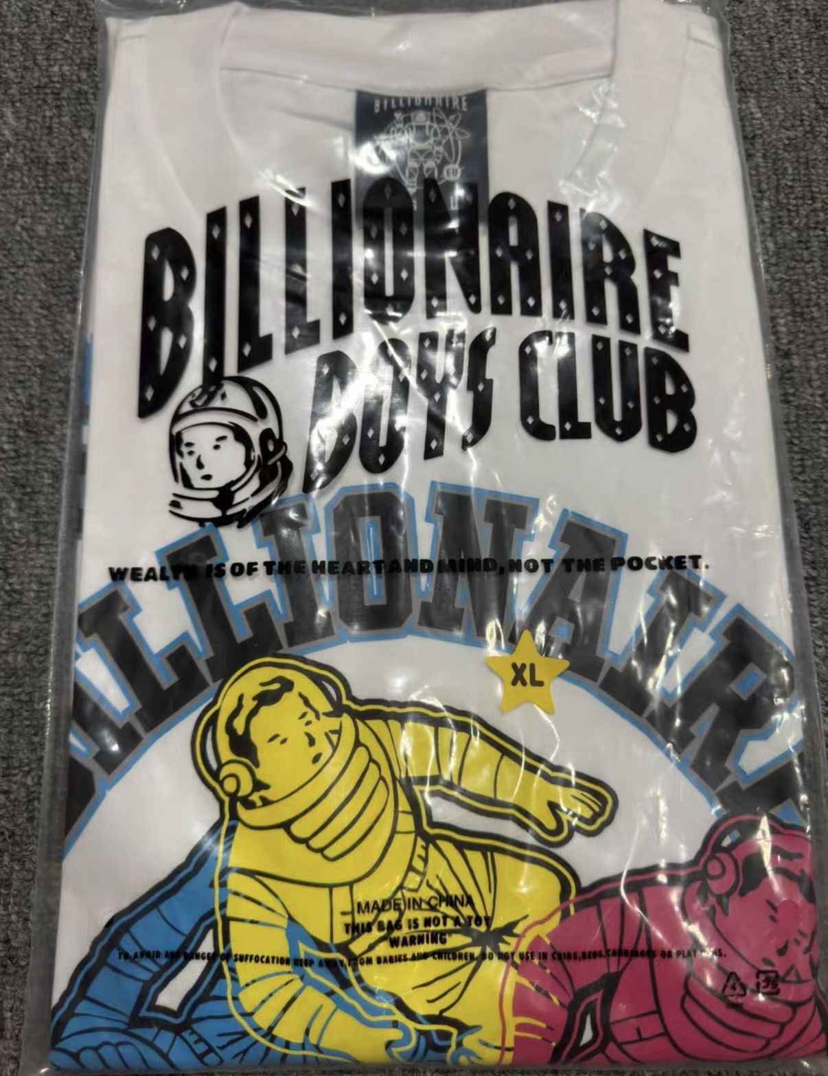 Billionaire Boys Club Vintage Slogan Short Sleeve T-Shirt Billionaire Boys Club Size US XL / EU 56 / 4 - 8 Thumbnail