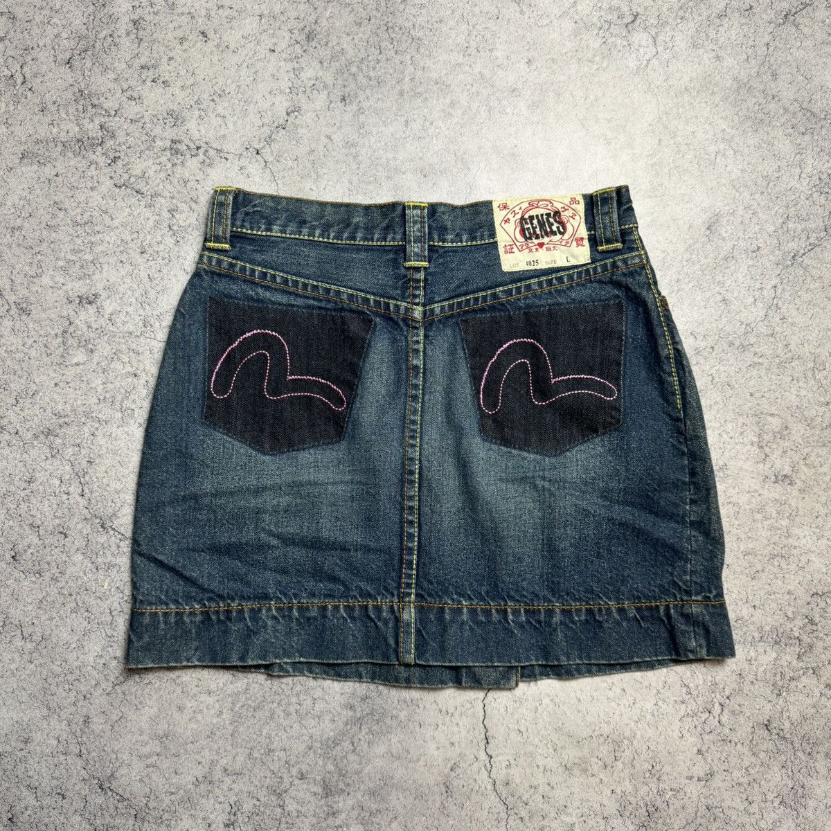Vintage Evisu Rare Denim Skirt