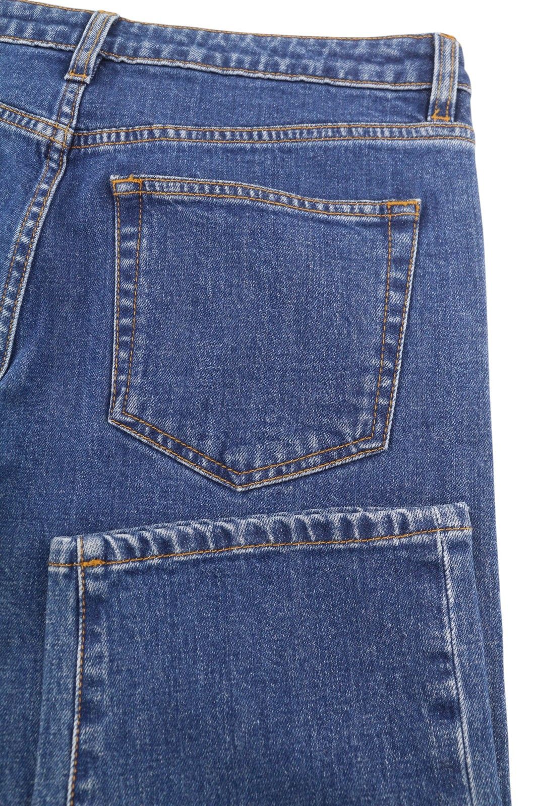 R13 BOY STRAIGHT 27 Carlton Stretch Ankle Denim Blue 86347 Size 27" / US 4 / IT 40 - 5 Thumbnail