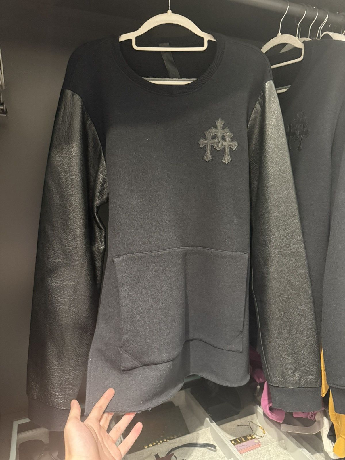 Chrome Hearts Chrome Hearts Black Sweater M Size US M / EU 48-50 / 2 - 2 Thumbnail