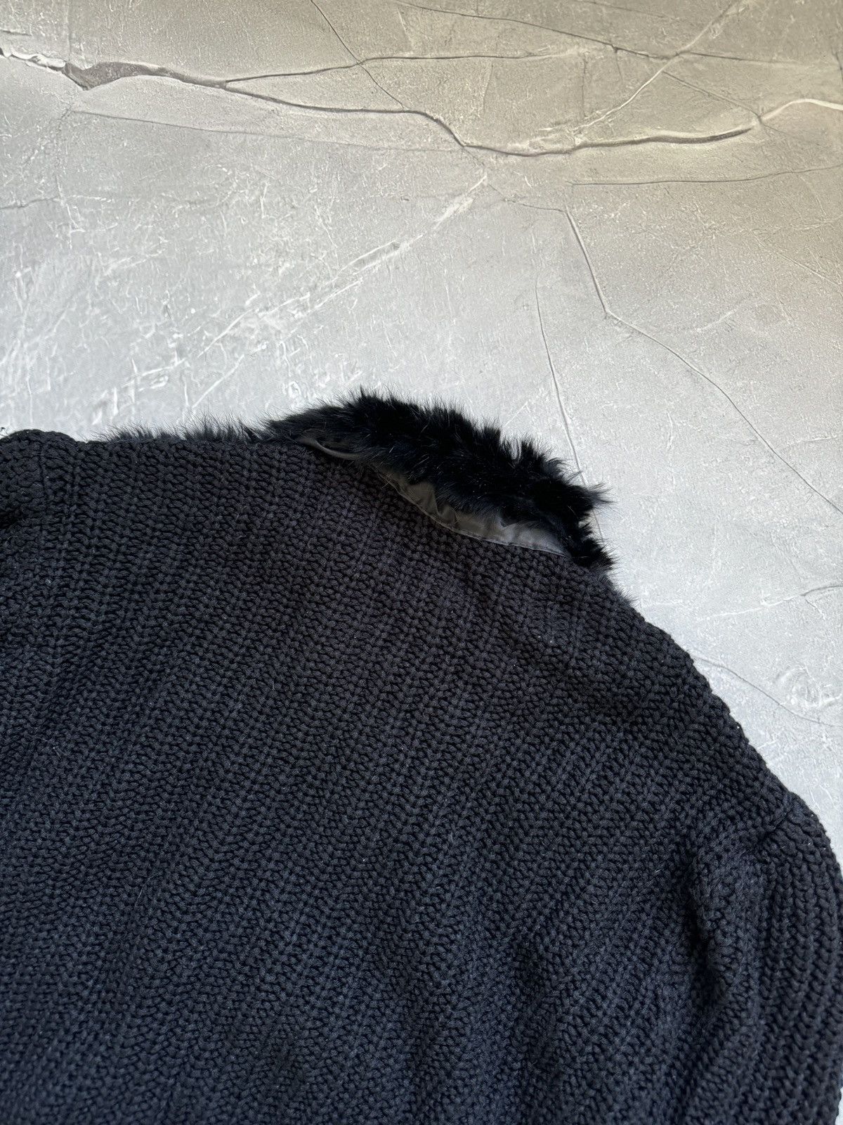 Hysteric Glamour Vintage Fur Knitted Jacket IfSixWasNine Style y2k Avantgarde Size M / US 6-8 / IT 42-44 - 11 Thumbnail