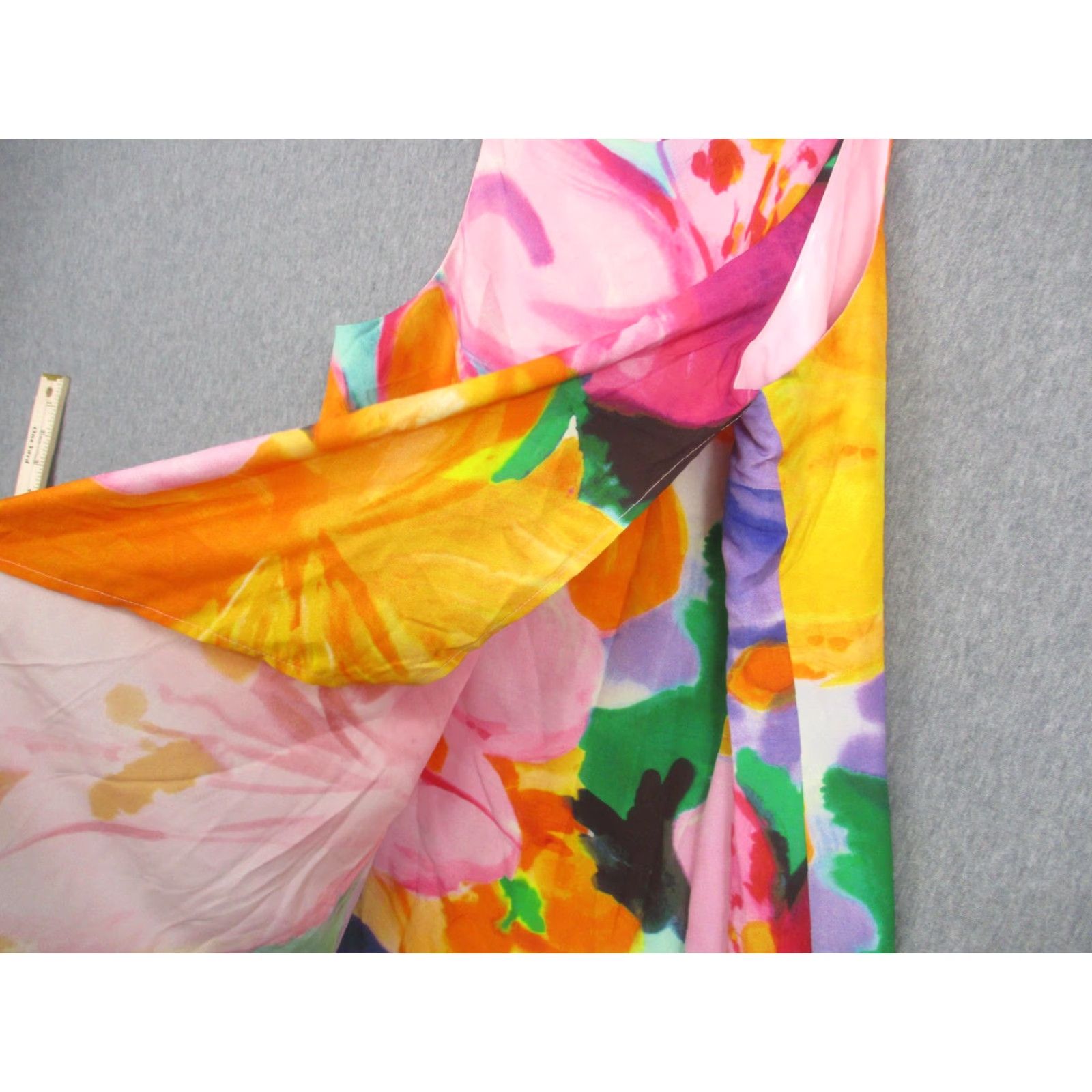 Ralph Lauren Lauren Ralph Lauren Dress Womens 4 Floral Sleeveless Asymmetrical Hem Spring Size S / US 4 / IT 40 - 7 Thumbnail