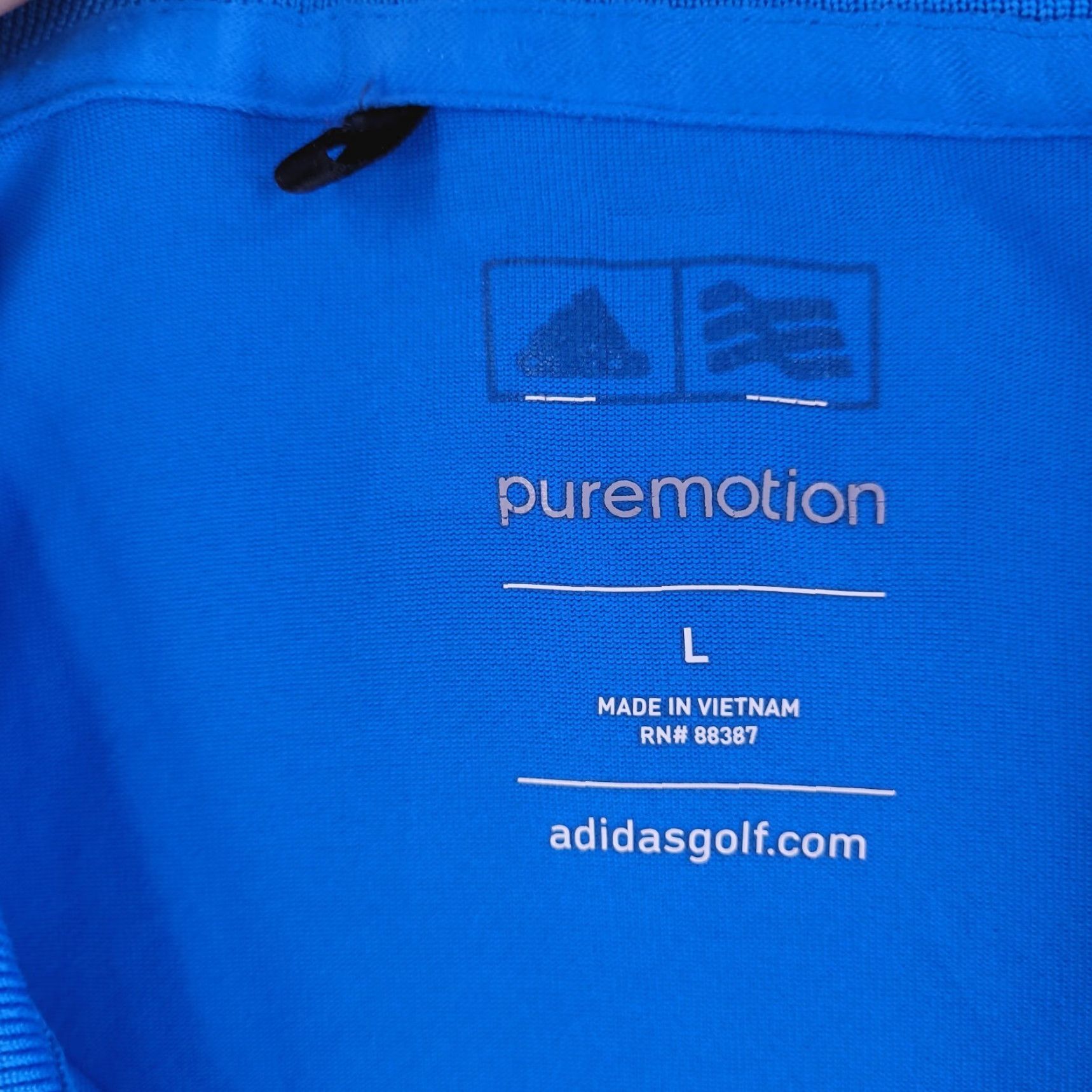 Adidas Adidas Polo Shirt Mens Large Casual Golf Performance Puremotion Polyester Shirt Size US L / EU 52-54 / 3 - 2 Thumbnail