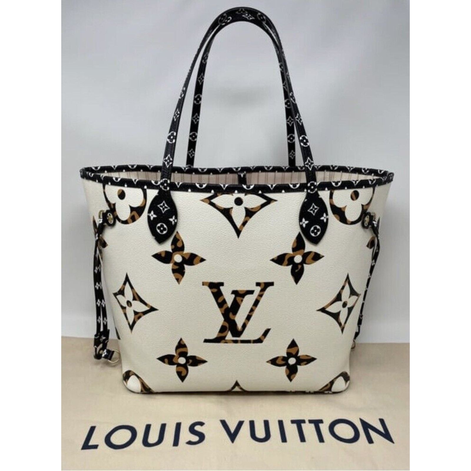 Louis Vuitton Louis Vuitton Neverfull MM tote limited edition jungle mono Size ONE SIZE - 3 Thumbnail