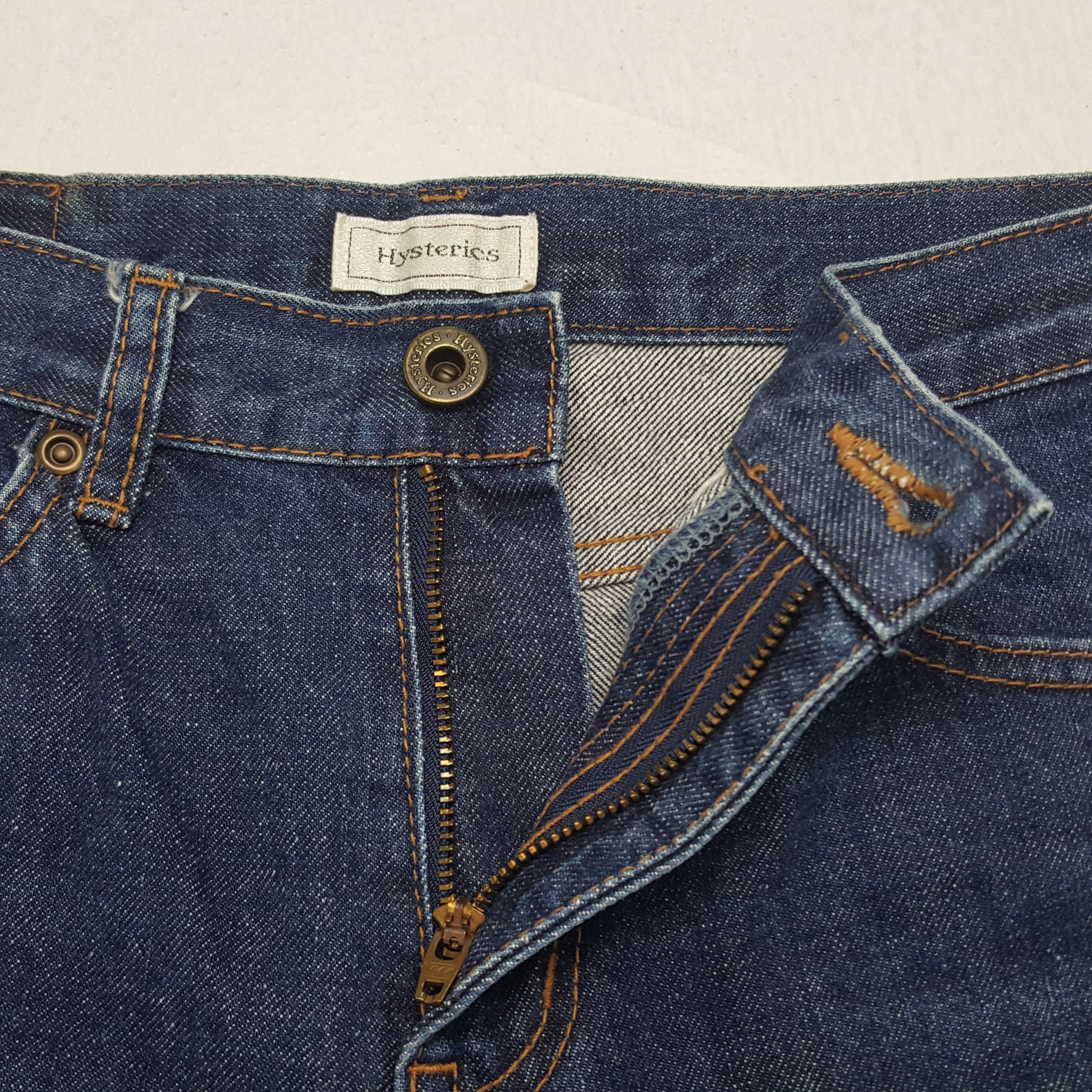 Hysteric Glamour × Japanese Brand × Vintage Vintage Hysteric Glamour Japanese Brand Custom Denim Jeans Size US 27 - 7 Thumbnail