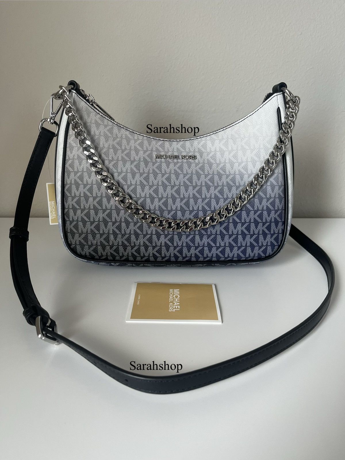 Michael Kors Michael Kors Jet Set Travel Large Pouchette Crossbody Size ONE SIZE - 1 Thumbnail
