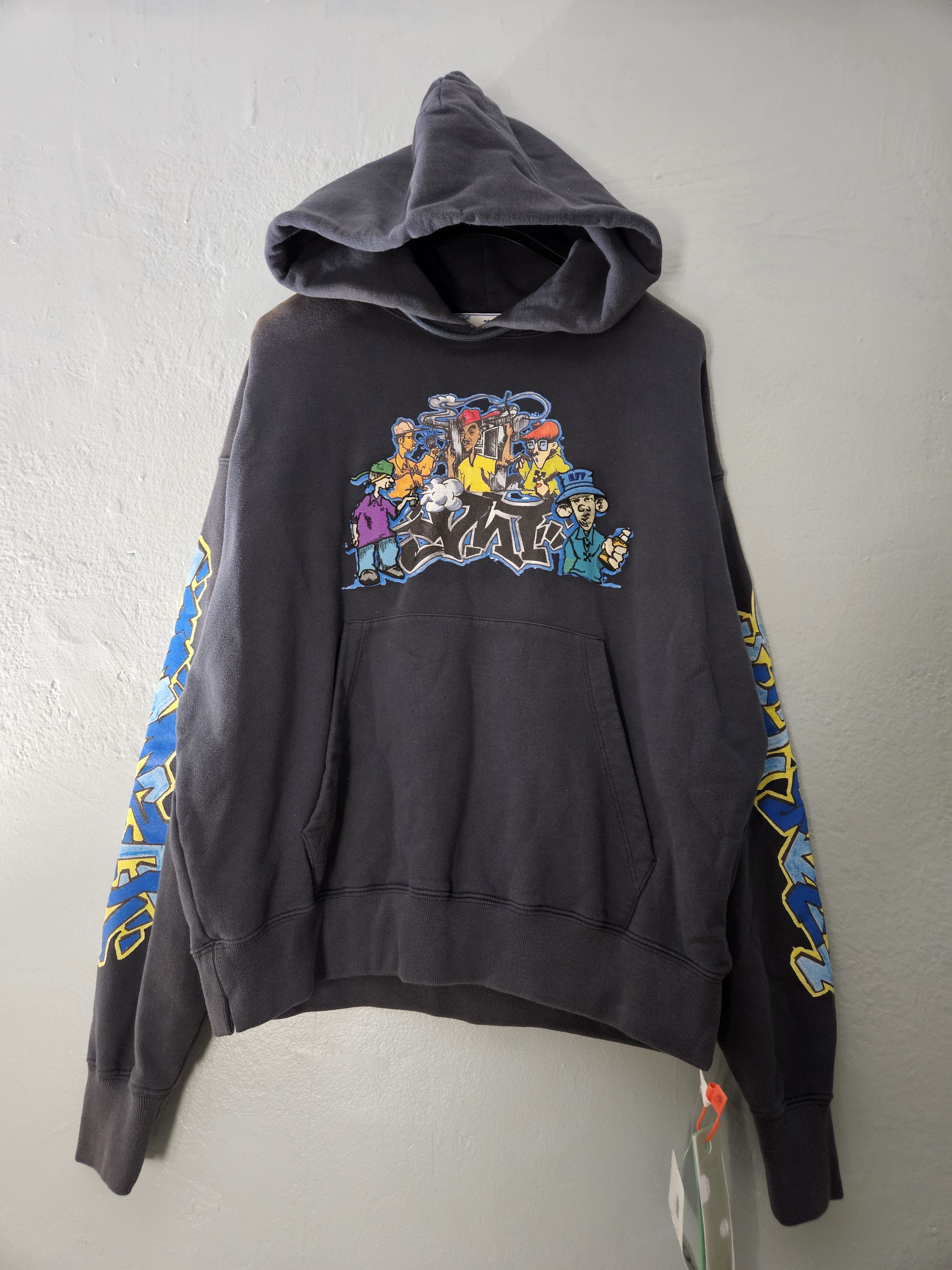 Graff Pupp Oversized Graffiti Skate Hoodie