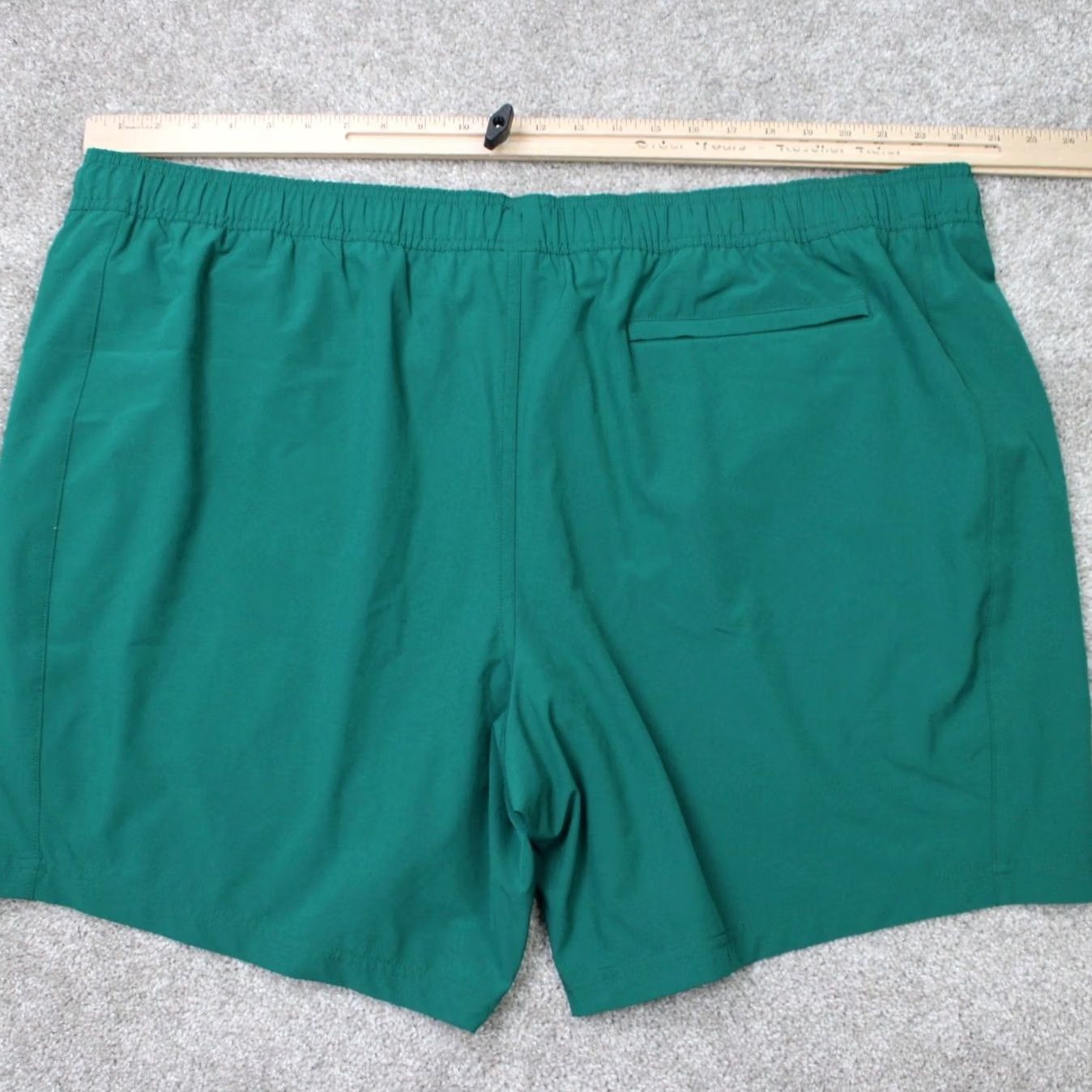 Swims Duluth Trading Alaskan AKHG Swim Shorts Mens 3XL Green Lined Pockets Quick Dry Built-In Brief 8" Size US 39 - 7 Thumbnail