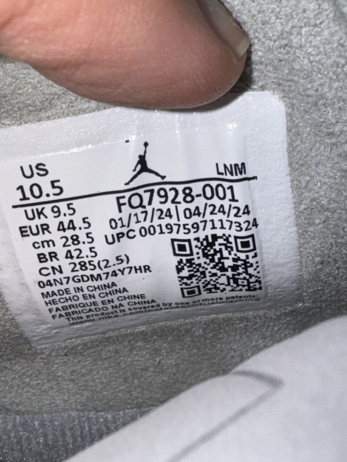 Jordan Brand Jordan 4 Retro SE Paris Olympics Size US 10.5 / EU 43-44 - 12 Thumbnail