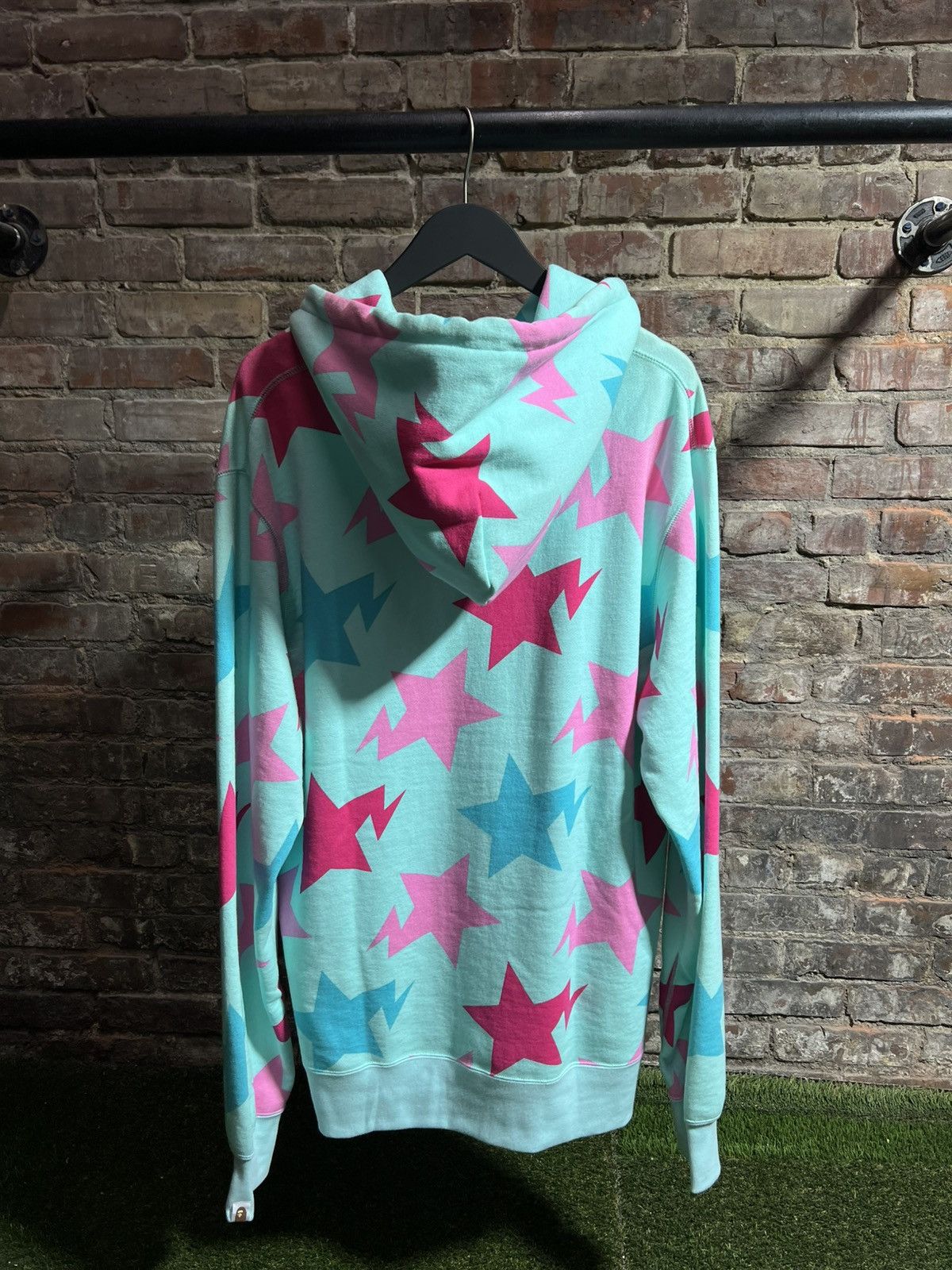 Bape BAPE Sta Pattern Hoodie Size US XXL / EU 58 / 5 - 2 Thumbnail