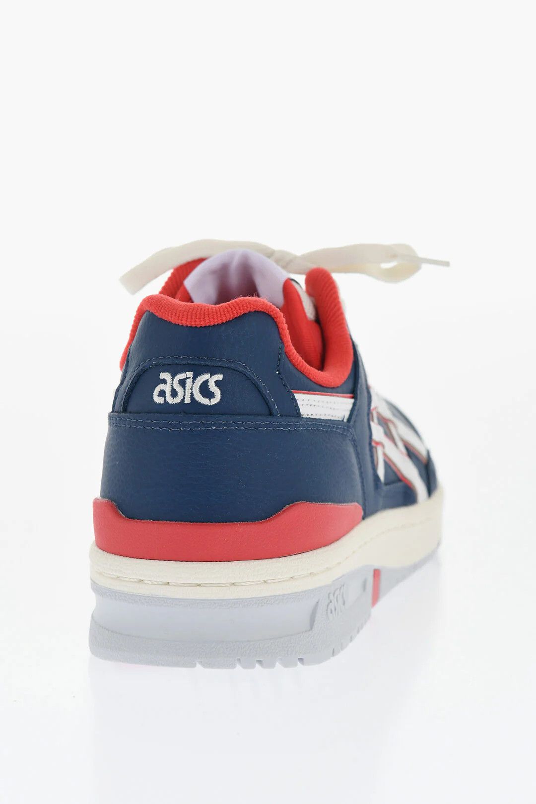 Comme des Garcons og1mm0426 Leather Low-Top Sneakers in White/Blue/Red Size US 6.5 / EU 39-40 - 2 Thumbnail