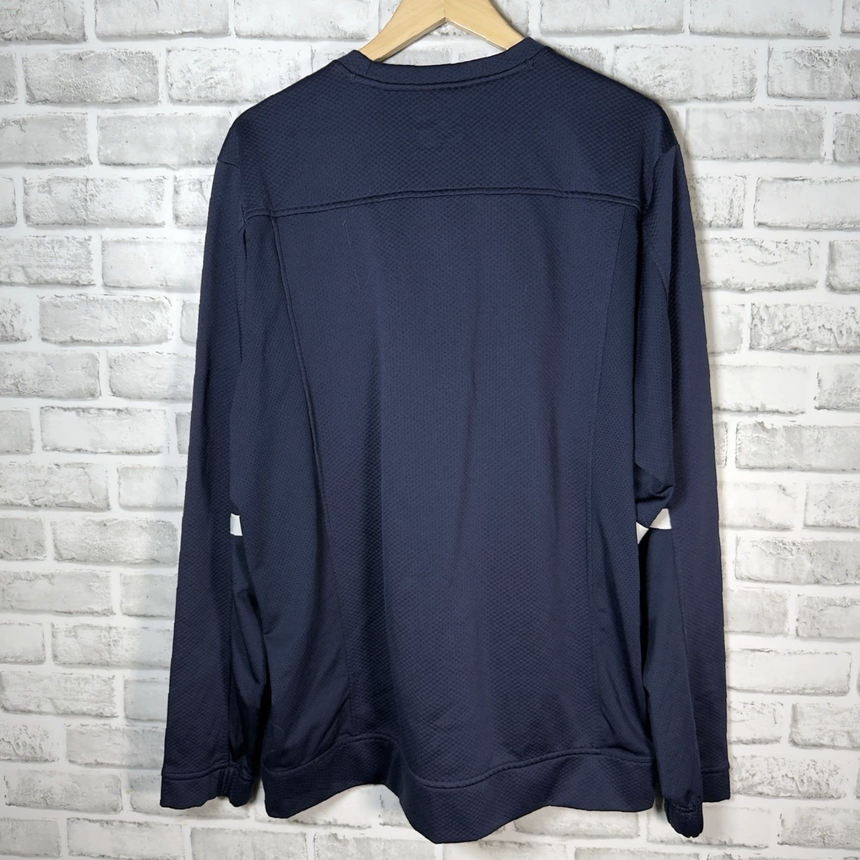 Under Armour VINTAGE Under Armour ColdGear Long Sleeve Shirt Men's XL Blue Activewear Size US XL / EU 56 / 4 - 5 Thumbnail