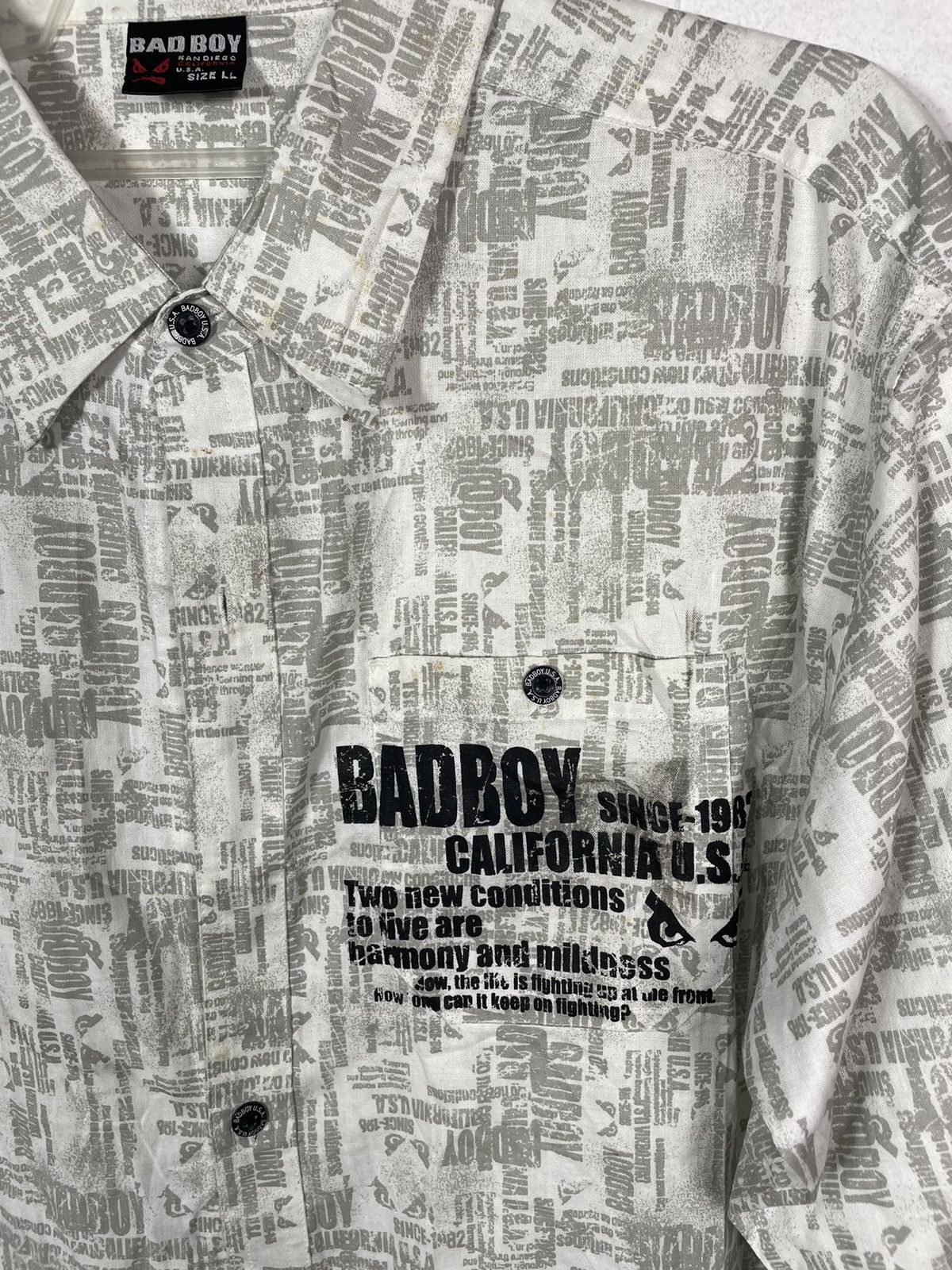 Other Bad Boys Streetwear Skategang Shirt Size US XL / EU 56 / 4 - 7 Thumbnail