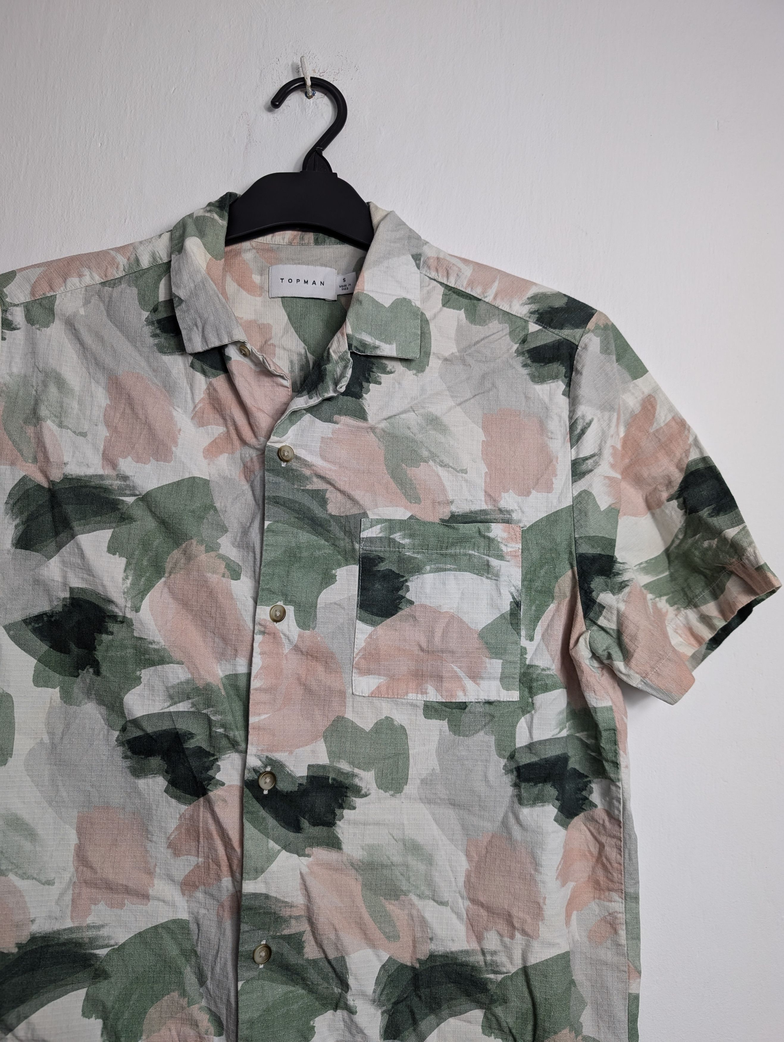 Vintage Vintage Y2K Hawaiian Shirt - Summer Floral Palm Tree Print Size US S / EU 44-46 / 1 - 2 Thumbnail