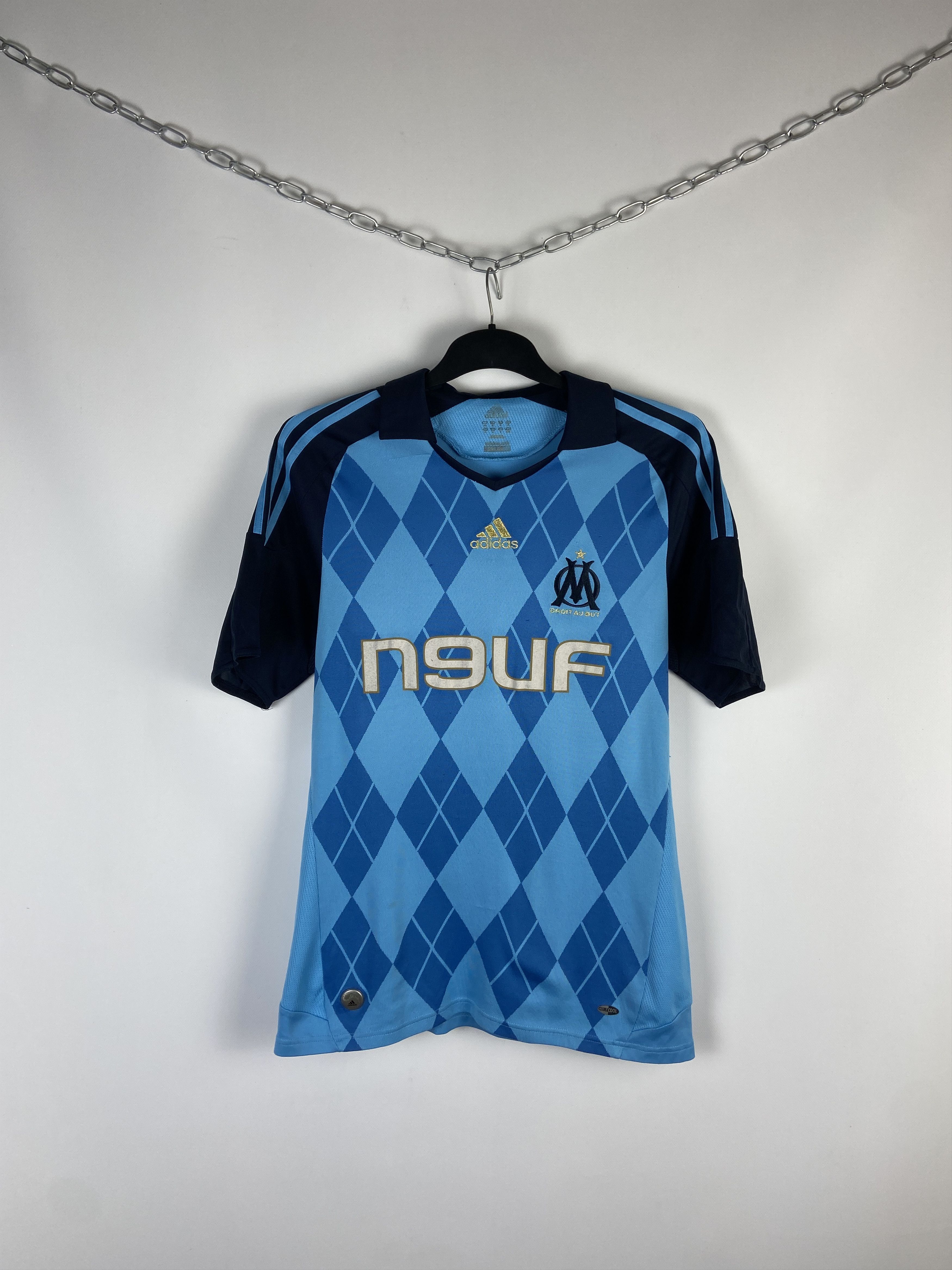 Adidas Adidas Olympique Marseille 2008/2009 Away Size US M / EU 48-50 / 2 - 1 Thumbnail