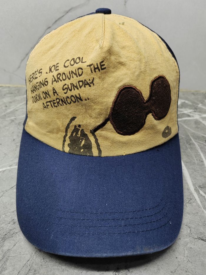 Peanuts Vintage Snoopy Peanuts Cap Hat Size ONE SIZE - 2 Thumbnail