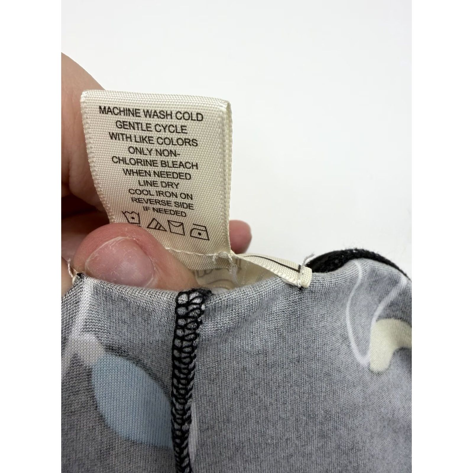 Vintage No Comment Ankle Womens XL Black Leggings Size Christmas Light String PullOn Size 40" / US 18 - 4 Thumbnail