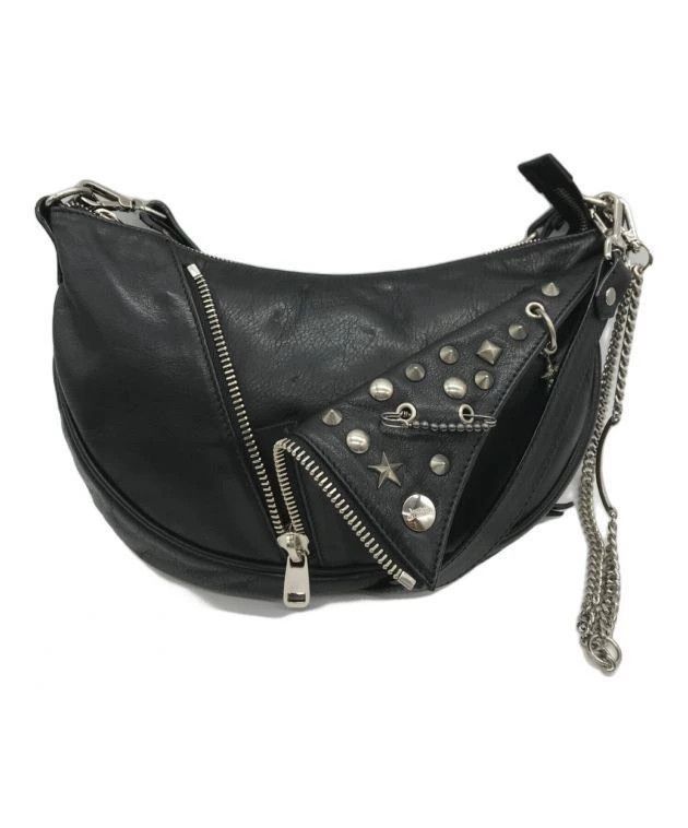 Jean Paul Gaultier Jean Paul Gaultier Rivet decorative chain shoulder bag Size ONE SIZE - 1 Thumbnail
