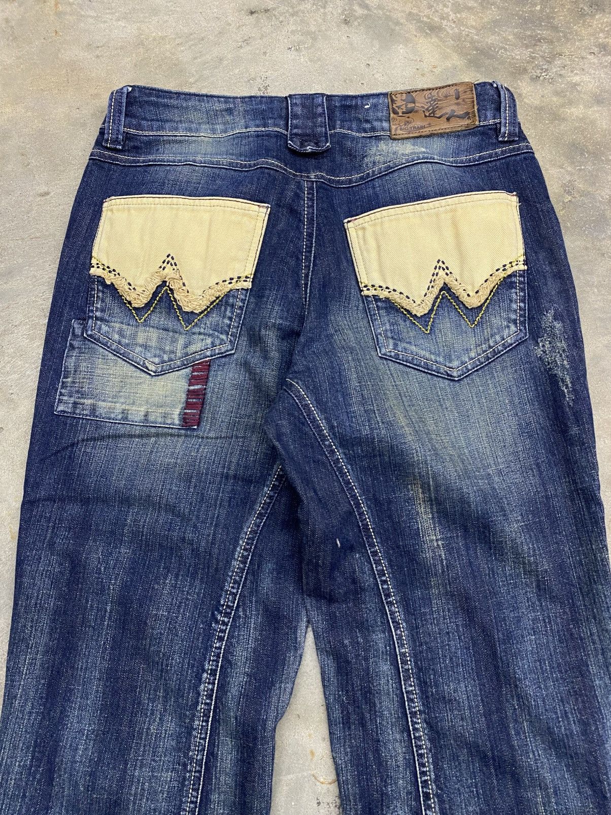 If Six Was Nine × Le Grande Bleu (L.G.B.) 💥bindding offer💥 japan grunge distress bigtrain pant Size US 31 - 6 Thumbnail