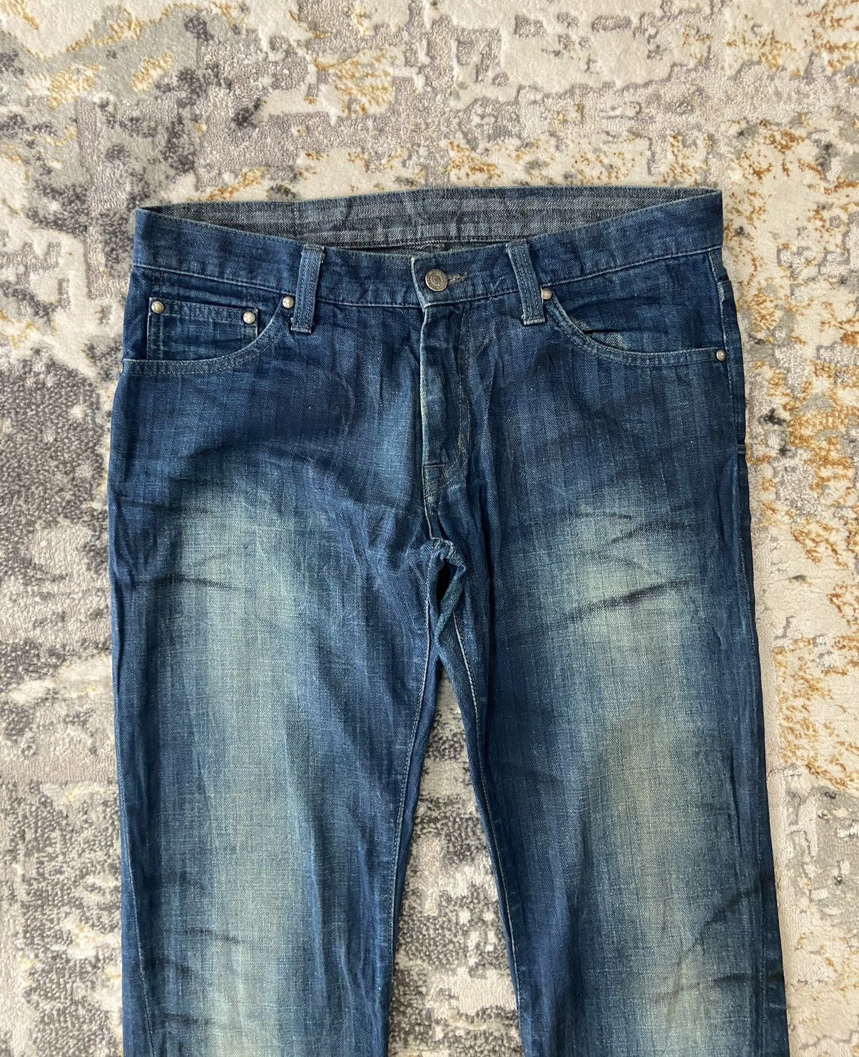 If Six Was Nine × Japanese Brand × Tornado Mart TORNADO FLARE WIDE JEANS 70s VIBES ❤️‍🔥🇯🇵 Size US 34 / EU 50 - 4 Thumbnail