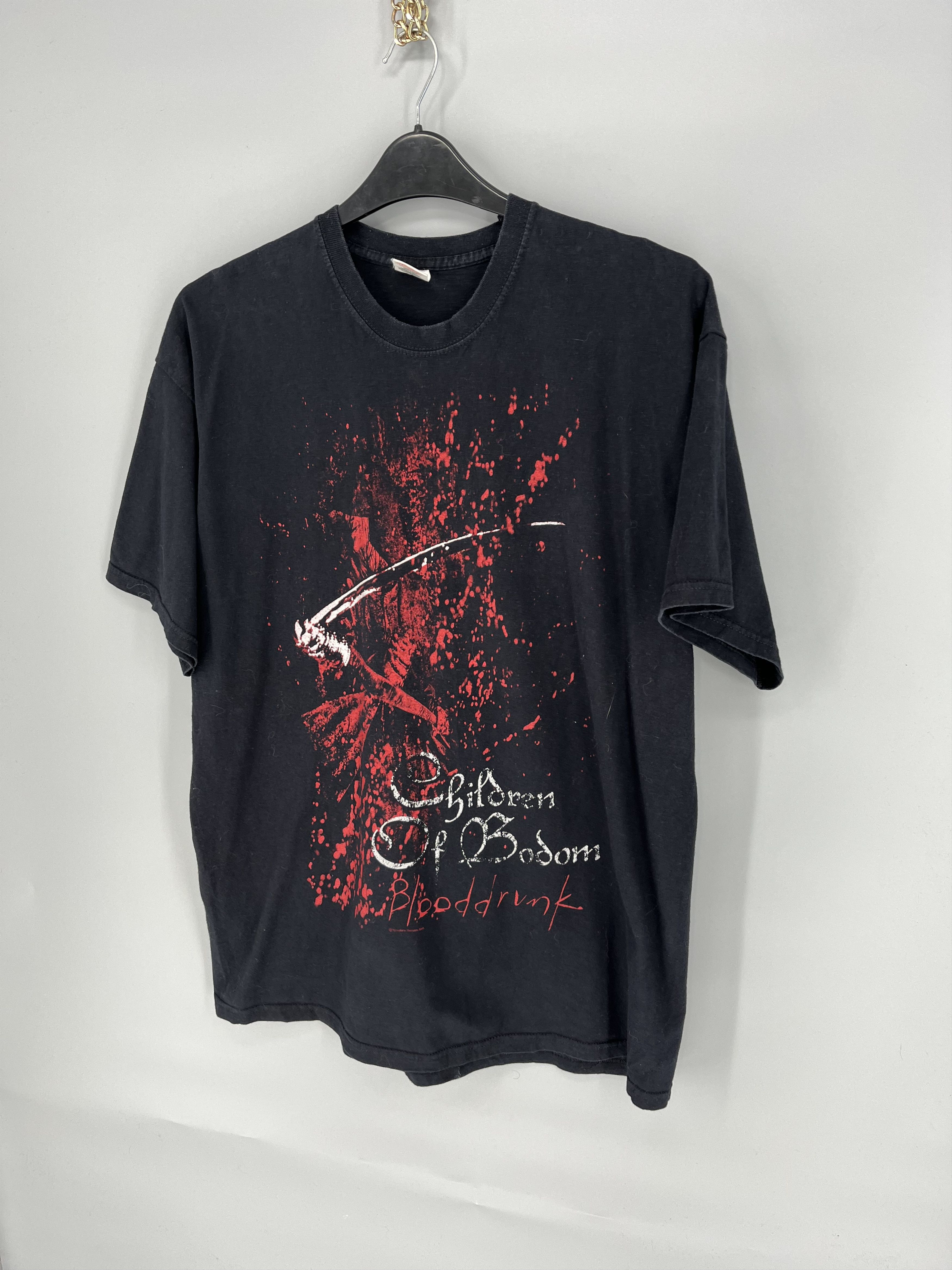 Band Tees Vintage Y2K Children Of Bodom Horror Dead Rock Streetwear Size US XL / EU 56 / 4 - 4 Thumbnail