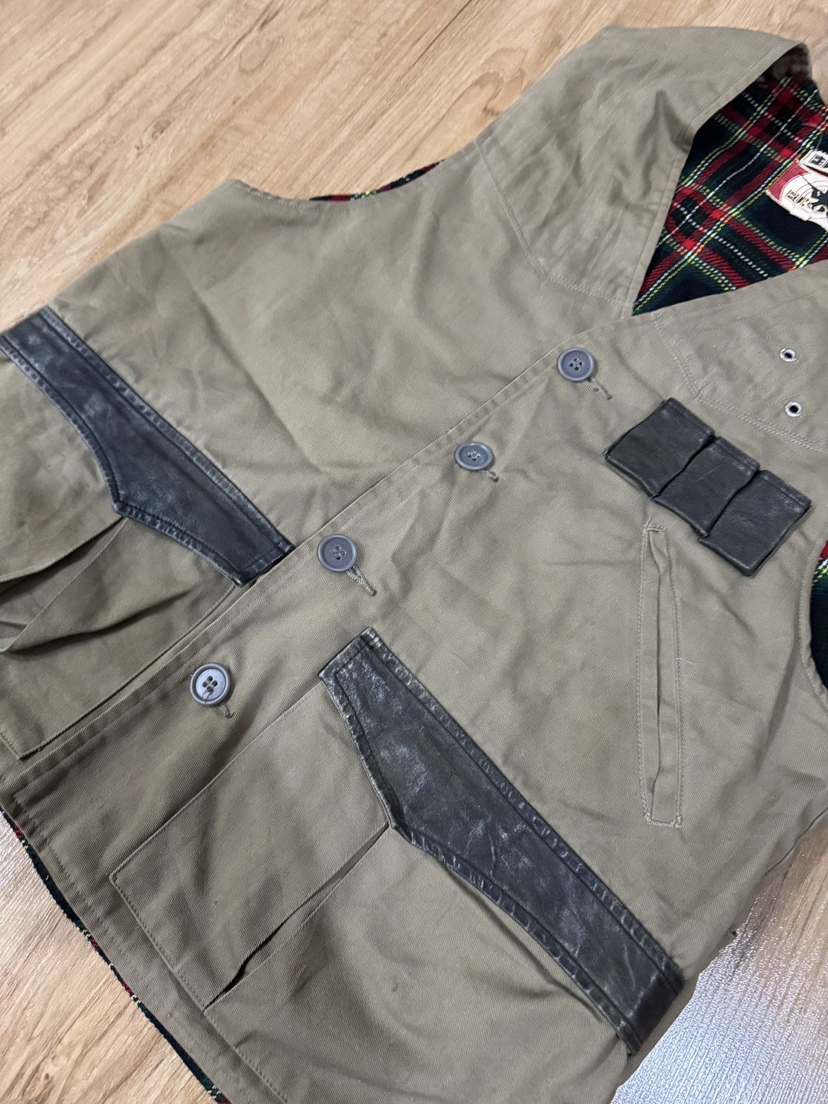 Japanese Brand × Vintage VINTAGE EIKOW HUNTING VEST Size US L / EU 52-54 / 3 - 3 Thumbnail