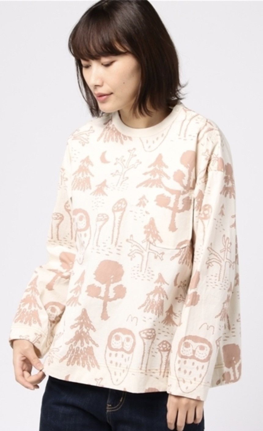 Ne-Net ‼️RARE‼️NE-NET BY ISSEY MIYAKE FOREST OWL TEE🔥 Size US M / EU 48-50 / 2 - 19 Thumbnail