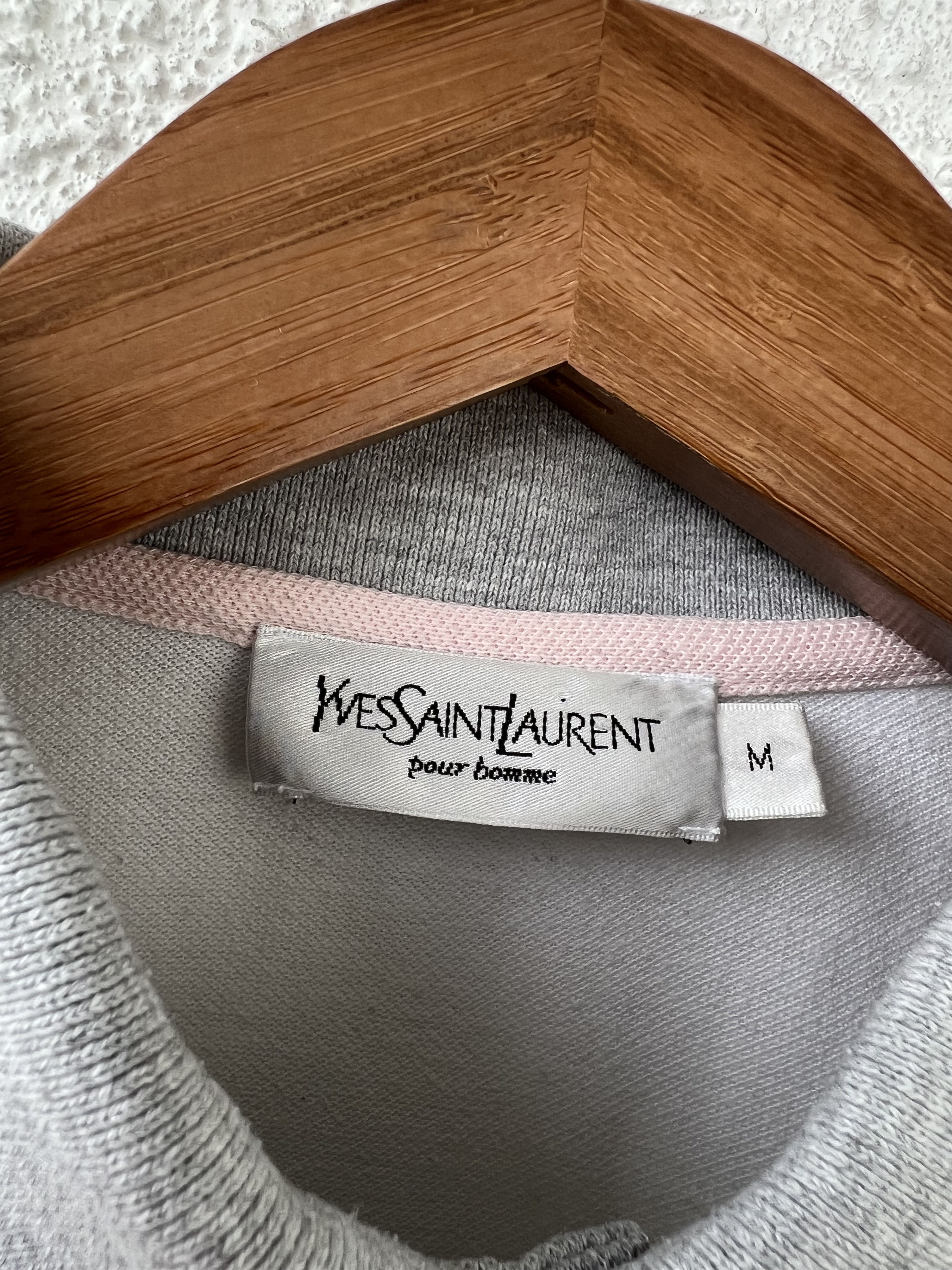 Saint Laurent Paris × Yves Saint Laurent Yves Saint Lauren Polo Shirt M Size US M / EU 48-50 / 2 - 3 Thumbnail
