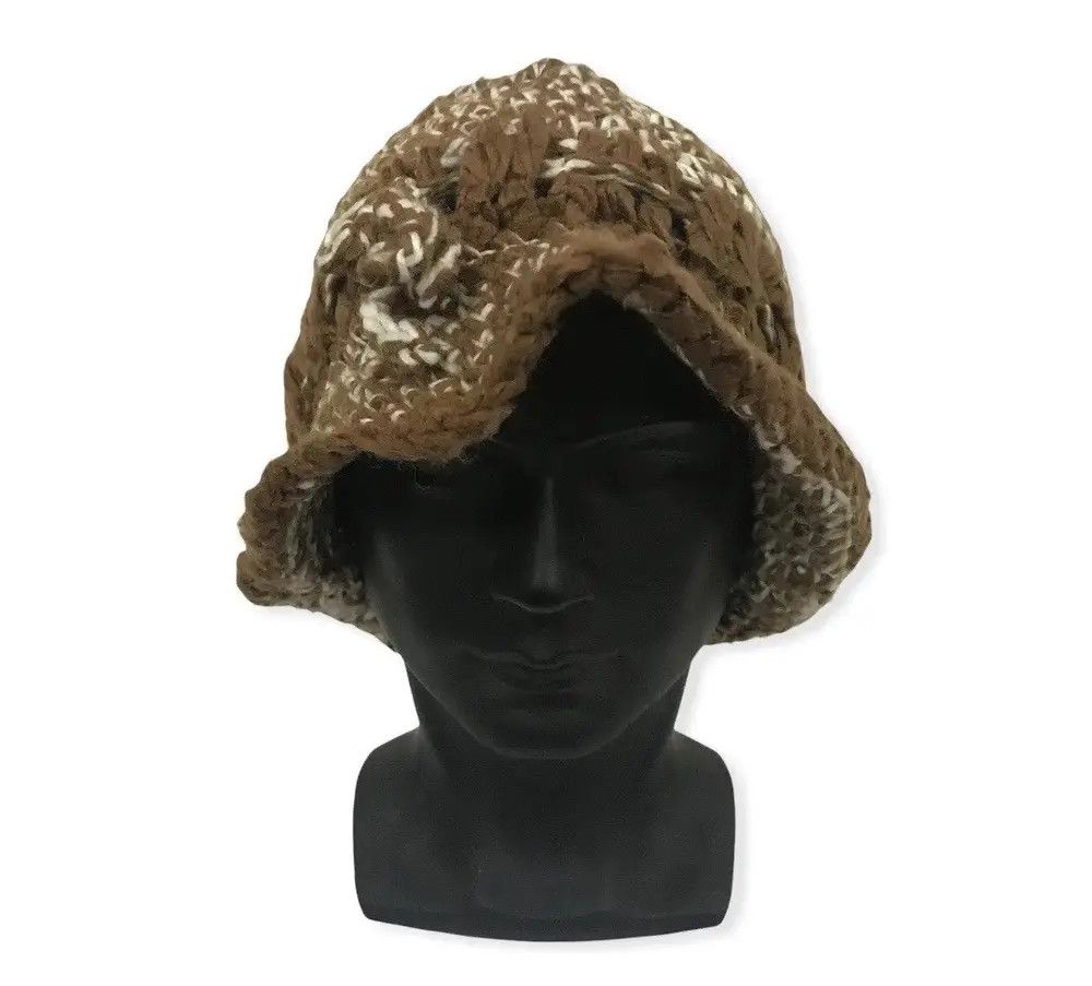 Kapital Japanese Brand Rare Design Knit Beanie Hat Size ONE SIZE - 2 Thumbnail