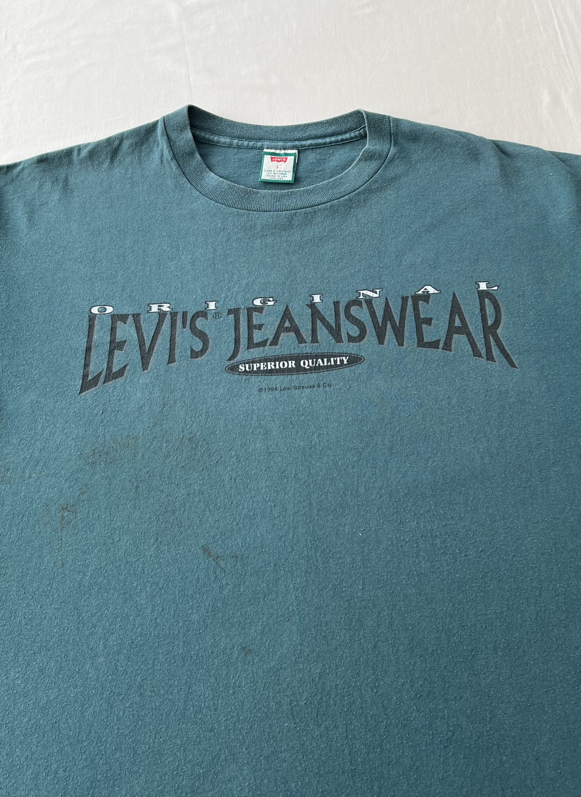 Levi's Vintage 1994 Levis Levi Strauss & Co T-shirt Size US L / EU 52-54 / 3 - 5 Thumbnail