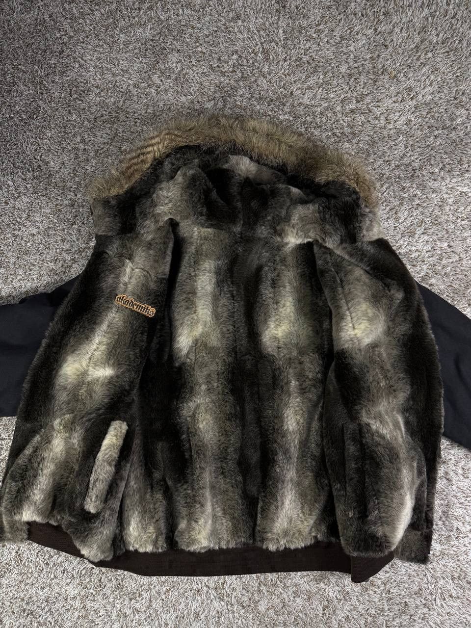 Akademiks Rare Y2K Akademiks Reversible Fur Hooded Jacket Hip Hop Size US XL / EU 56 / 4 - 10 Thumbnail