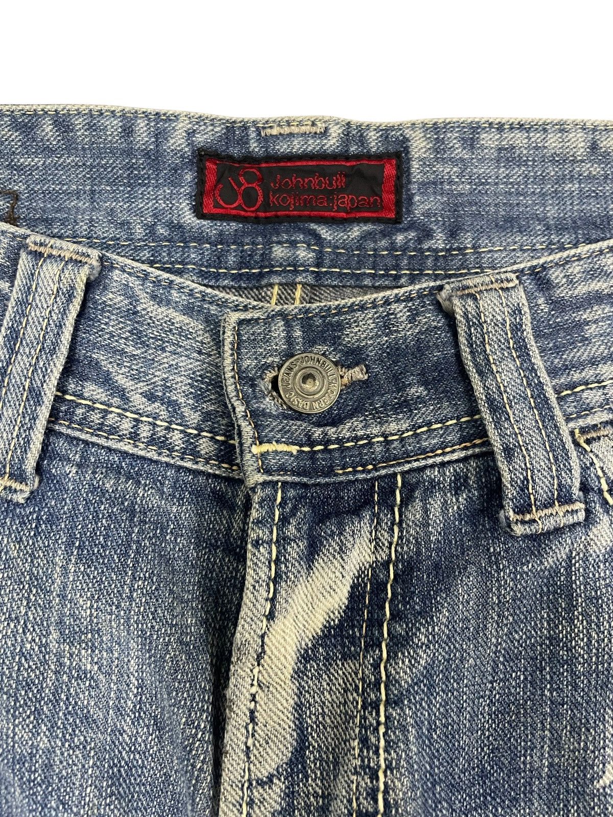 Johnbull Vintage Johnbull Kojima Genes Japan Flare Jeans Size US 32 / EU 48 - 8 Thumbnail