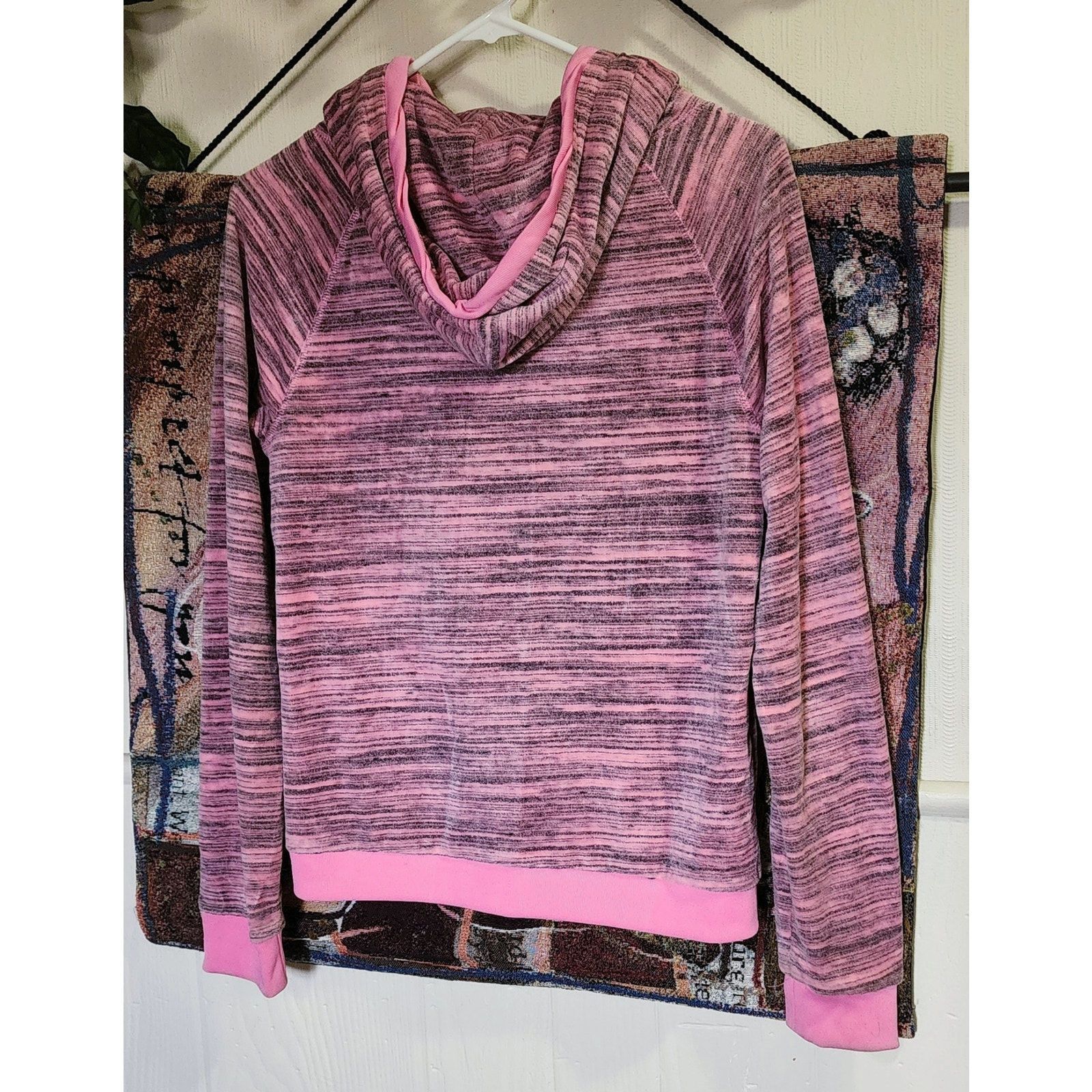 Juicy Couture VTG Y2K Juicy Couture Velour Tracksuit Pink Black Jacket M Size M / US 6-8 / IT 42-44 - 2 Thumbnail