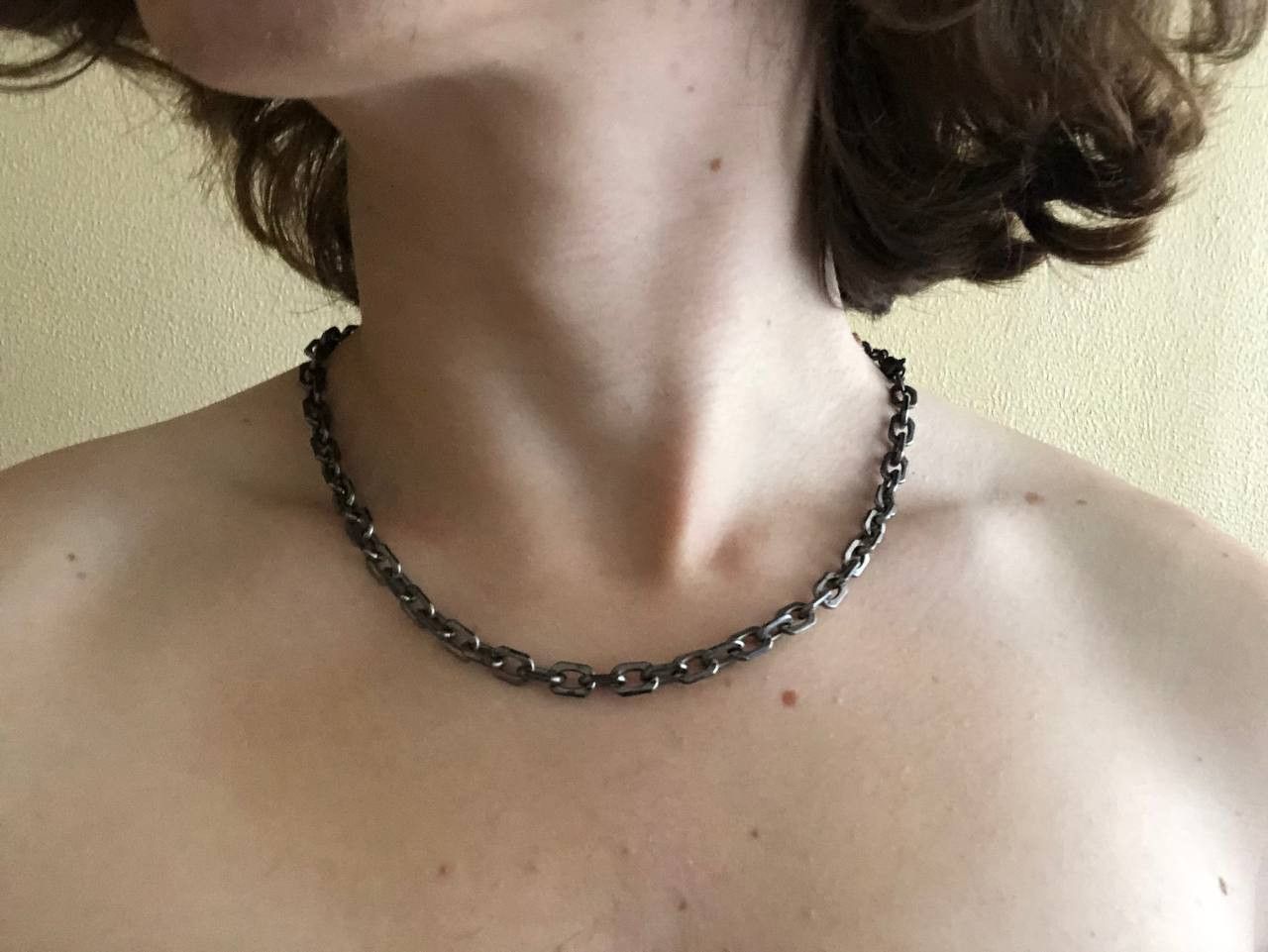 Other Silver chain necklace steel Size ONE SIZE - 1 Thumbnail