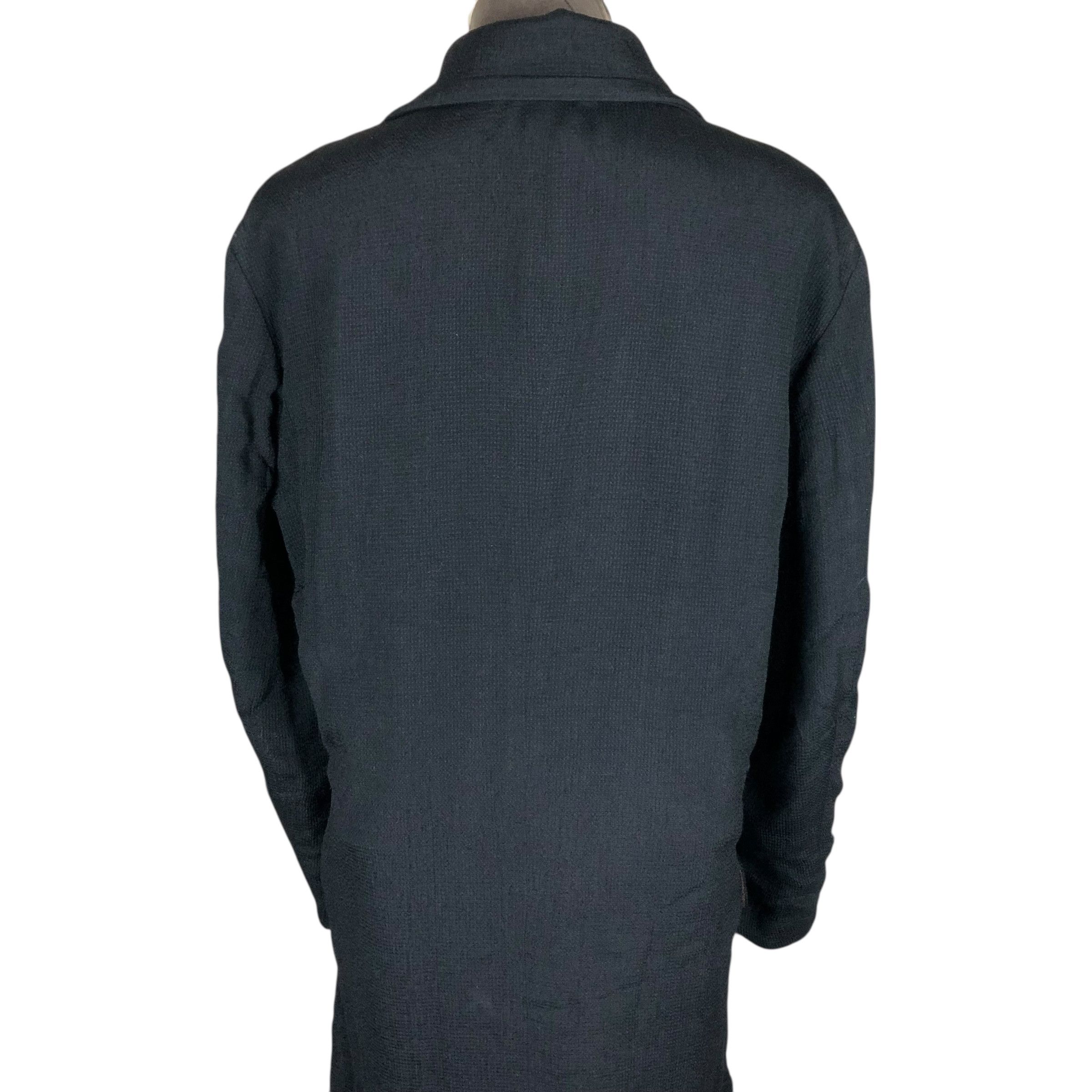 Issey Miyake Vintage Issey Miyake Men A/W 1995 Double Breasted Overcoat Size US L / EU 52-54 / 3 - 20 Thumbnail