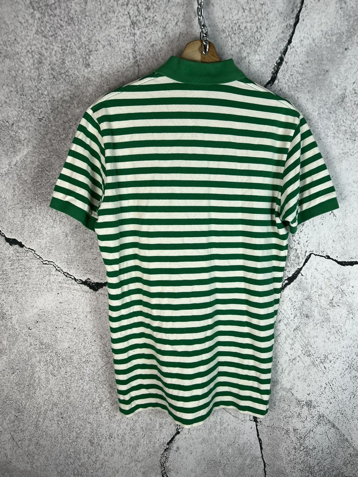 Polo Ralph Lauren Vintage Polo Ralph Lauren Striped Rugby Jersey Japan Style Size US S / EU 44-46 / 1 - 2 Thumbnail