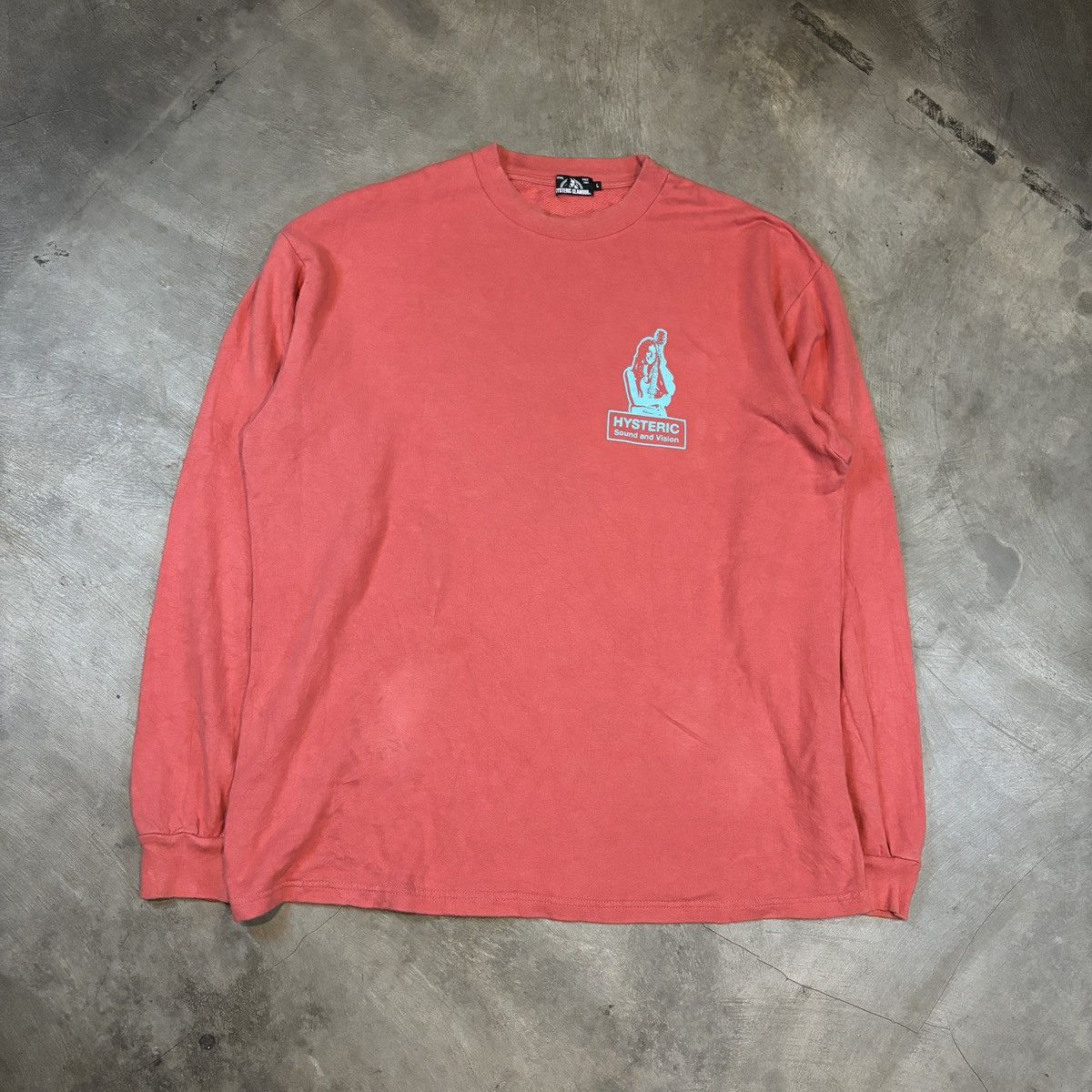 image of Vintage 90's Hysteric Glamour Wicked All Good And Vision in Red, Men's (Size Large)