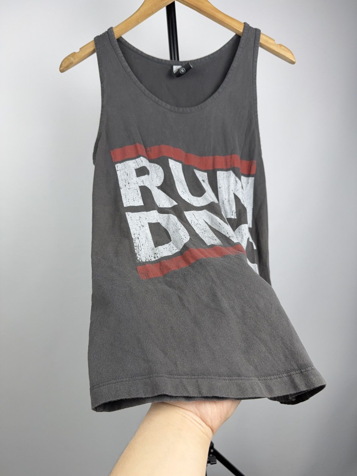 RUN DMC 2015 Faded Run DMC Tank Top Logo Rap Tee Sleeveless S Size S / US 4 / IT 40 - 7 Thumbnail